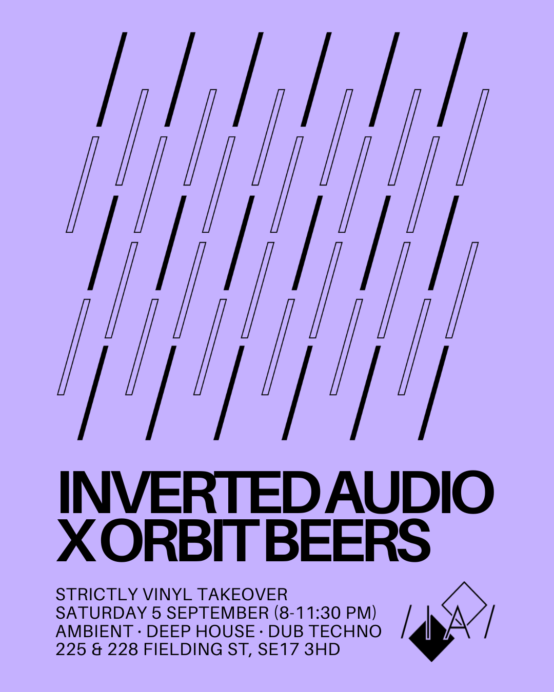 Inverted Audio x Orbit Beers Brewery & Taproom Takeover