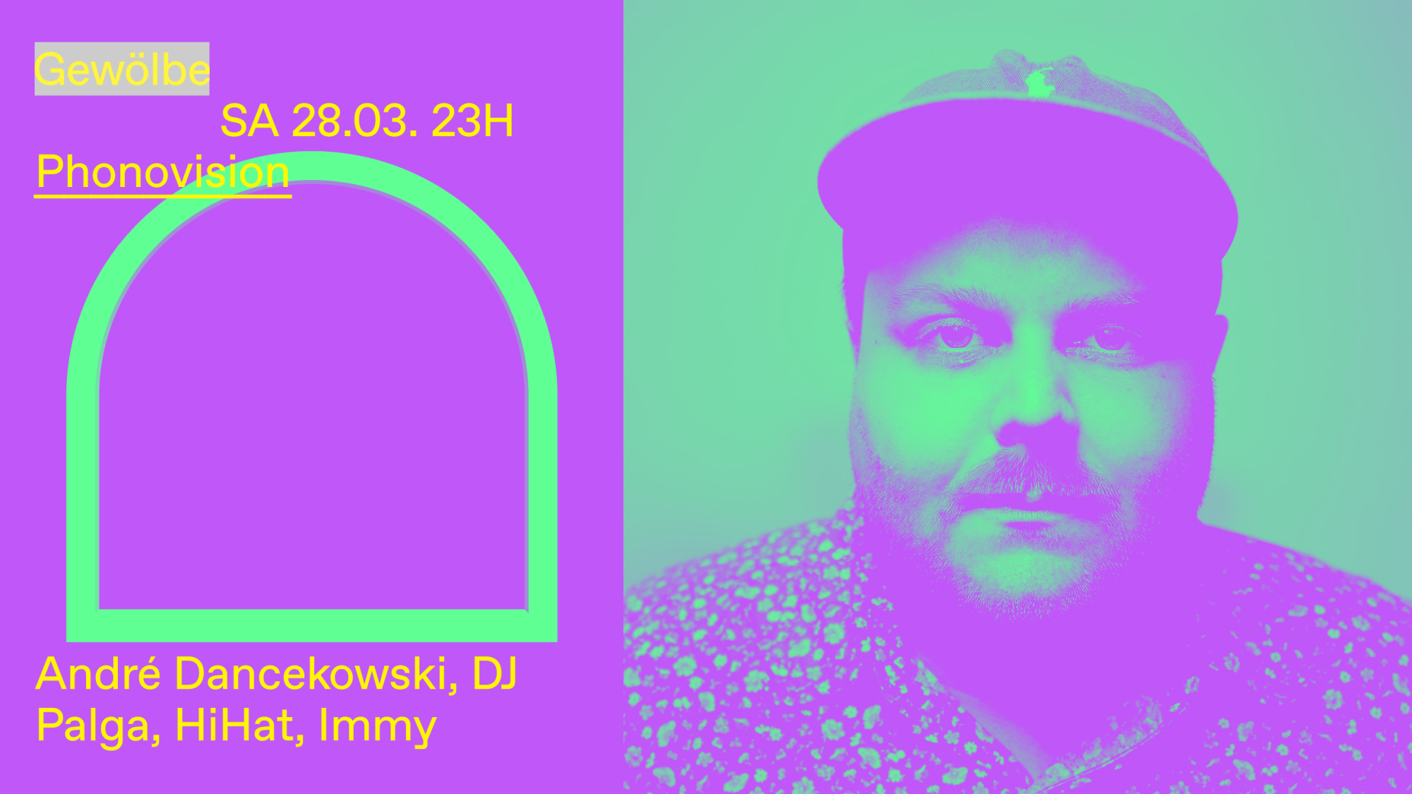 Phonovision with André Dancekowski, DJ Palga, HiHat, Immy