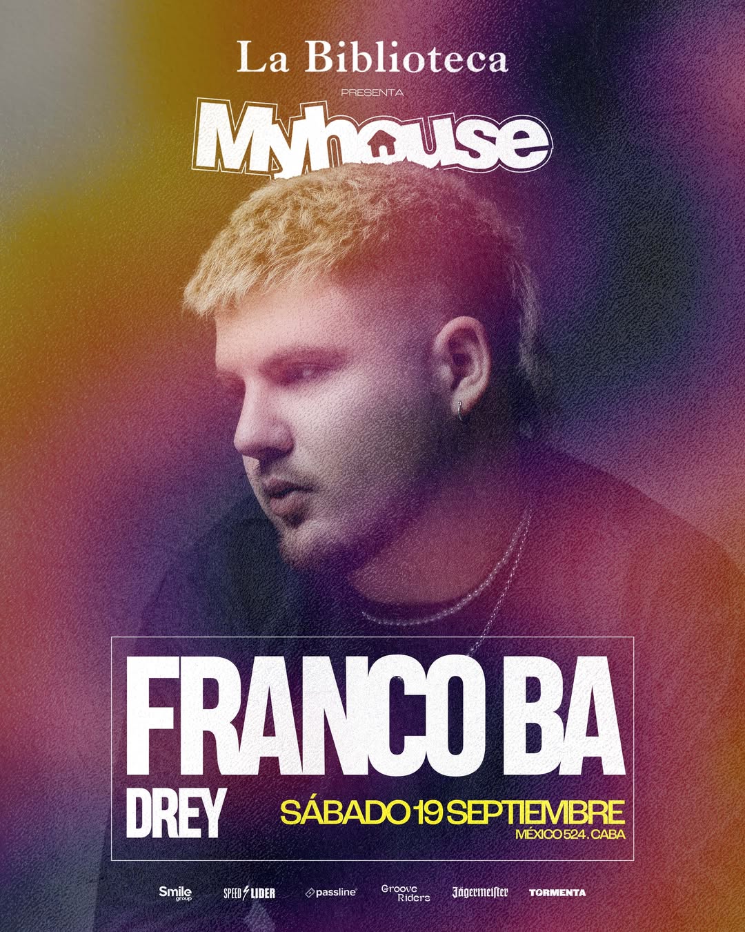 FRANCO BA x My House – La Biblioteca, San Telmo Buenos Aires