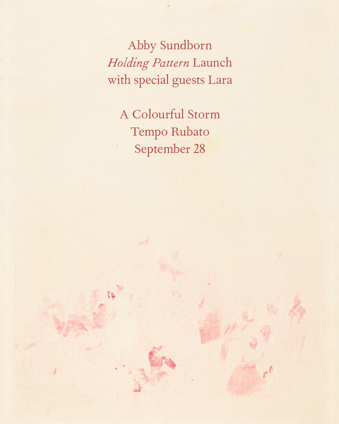 Abby Sundborn Holding Pattern Launch with Lara