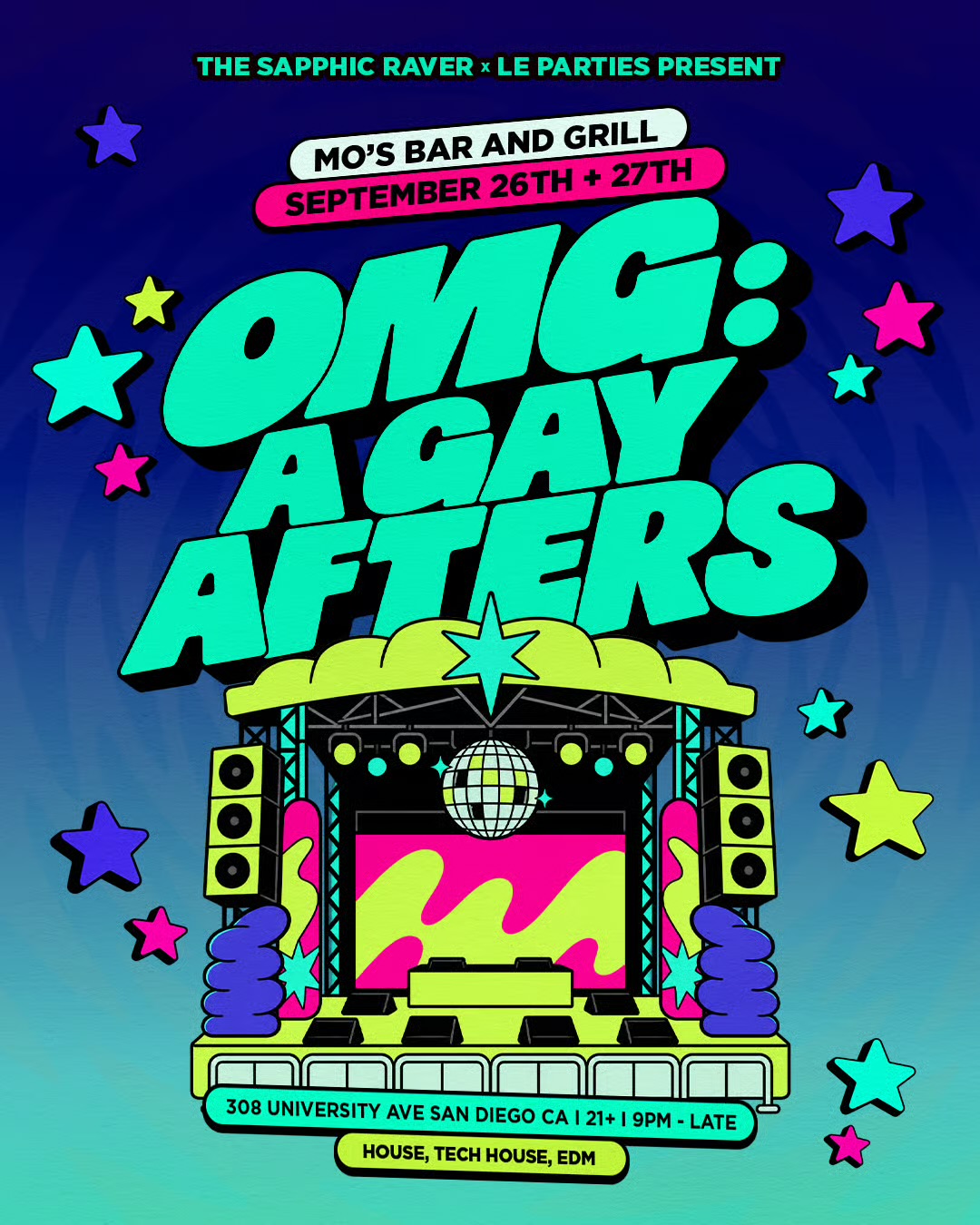 OMG: A Gay Afters (Sunday CRSSD Afterparty)