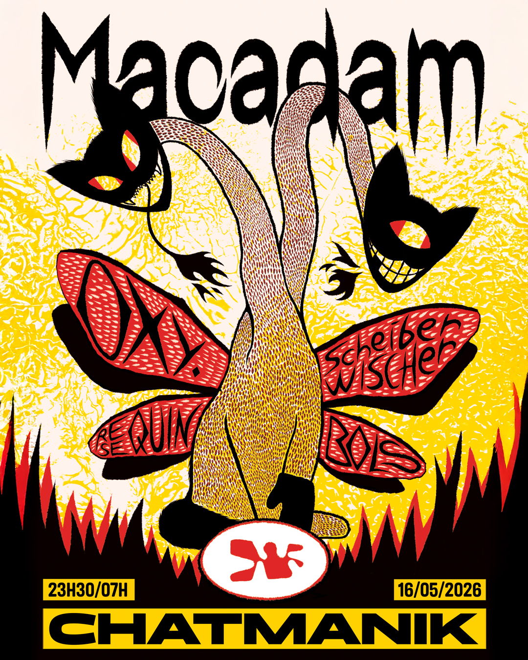 CHAT MANIK X Macadam