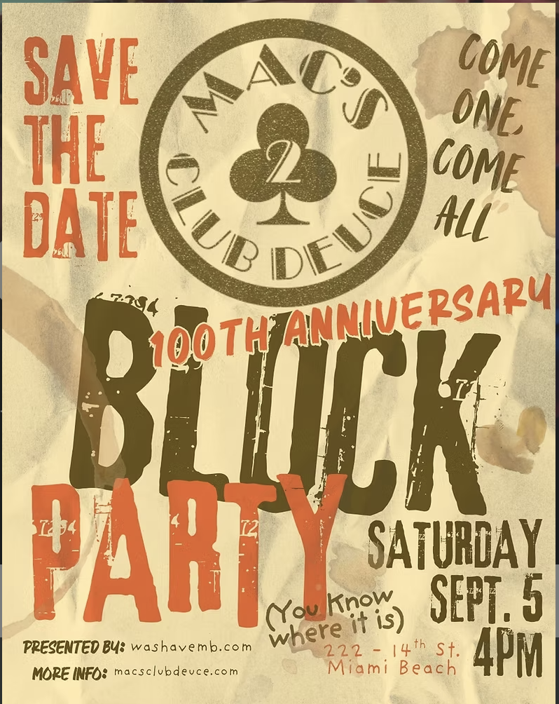 Club Deuce Celebrates 100 Year Anniversary