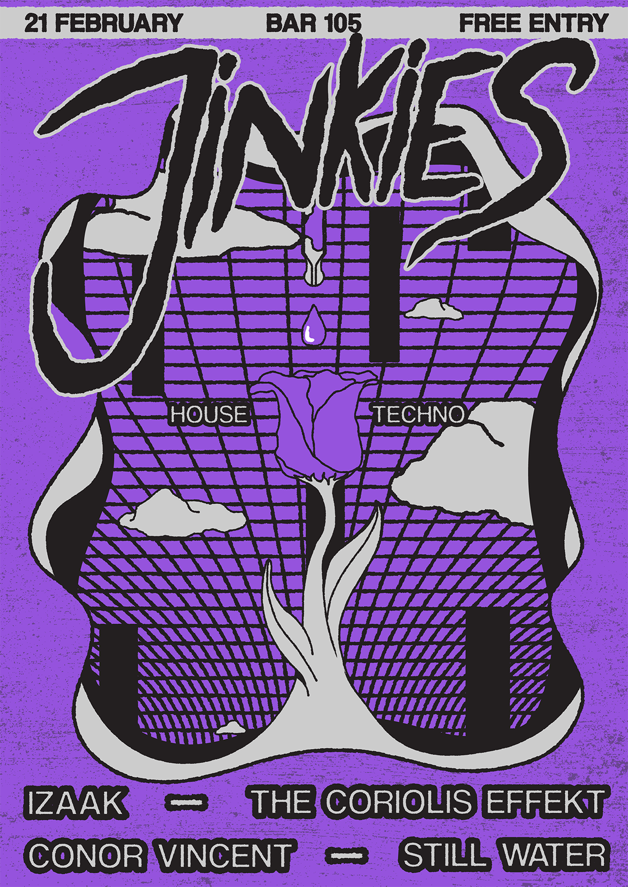 Jinkies with Still Water & The Coriolis Effekt