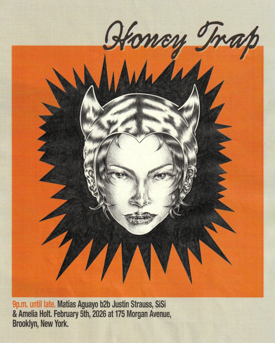 Honeytrap Anniversary: Justin Strauss b2b Matias Aguayo, Sisi, Amelia Holt