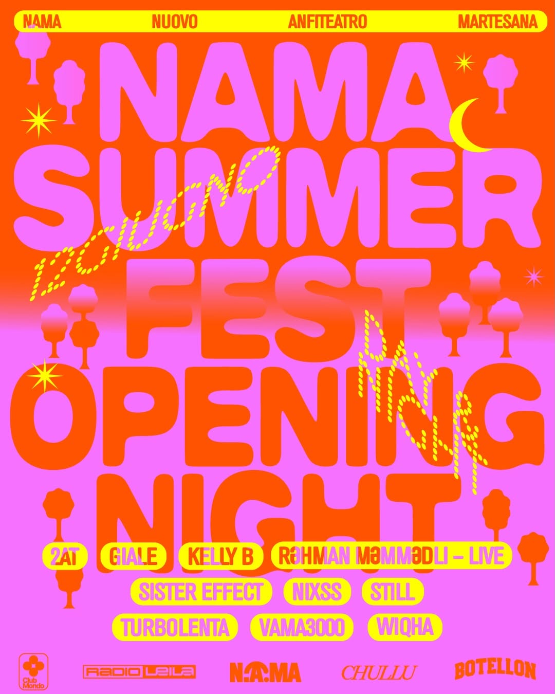 NAMA Summer Fest Opening Night