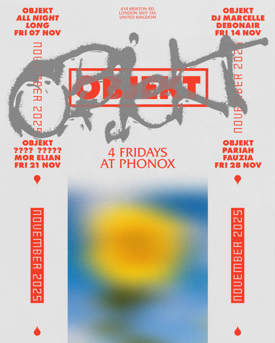 Objekt: 4 Fridays at Phonox
