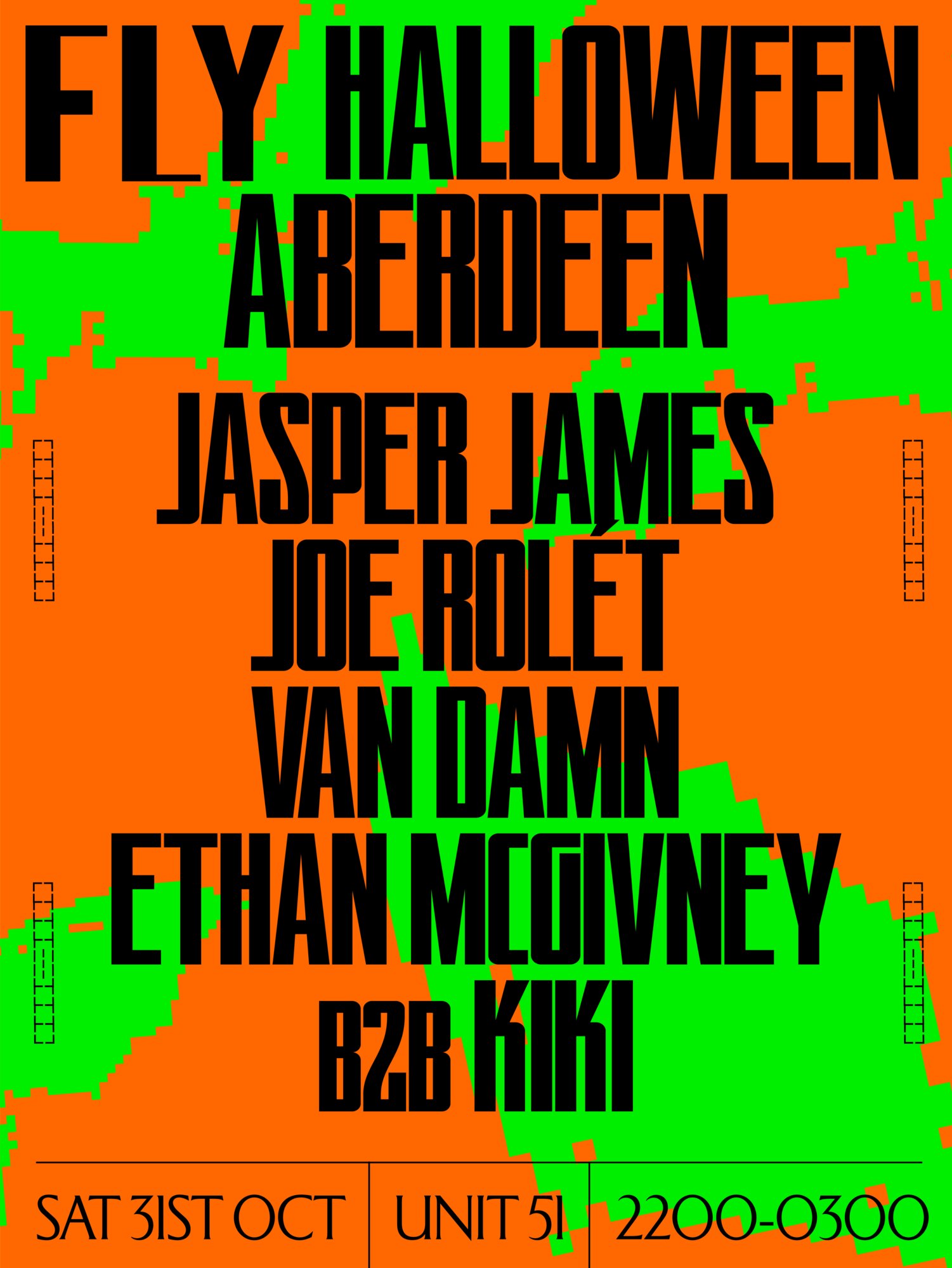 FLY Halloween - Aberdeen flyer