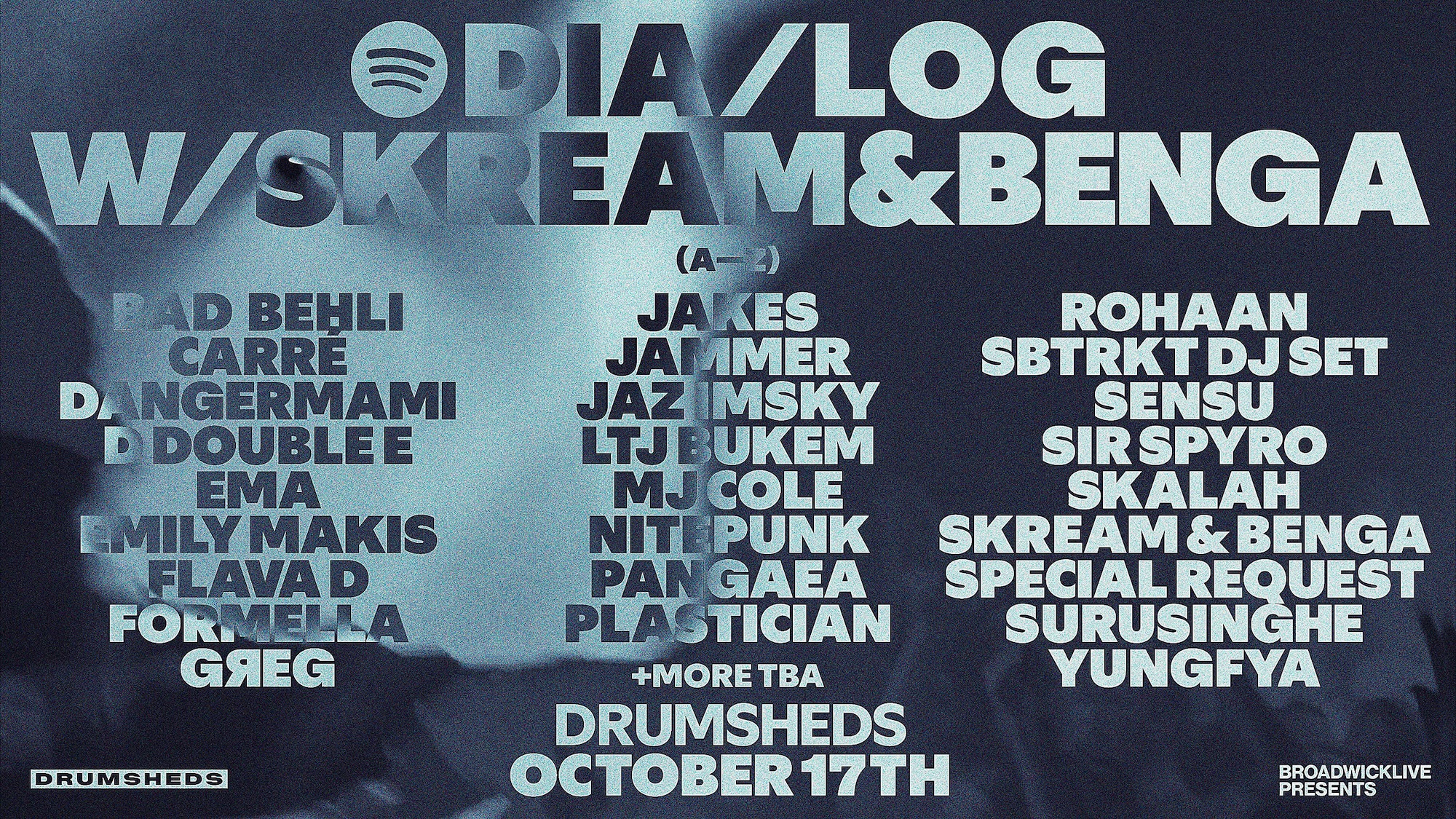 Spotify DIA/LOG with Skream & Benga
