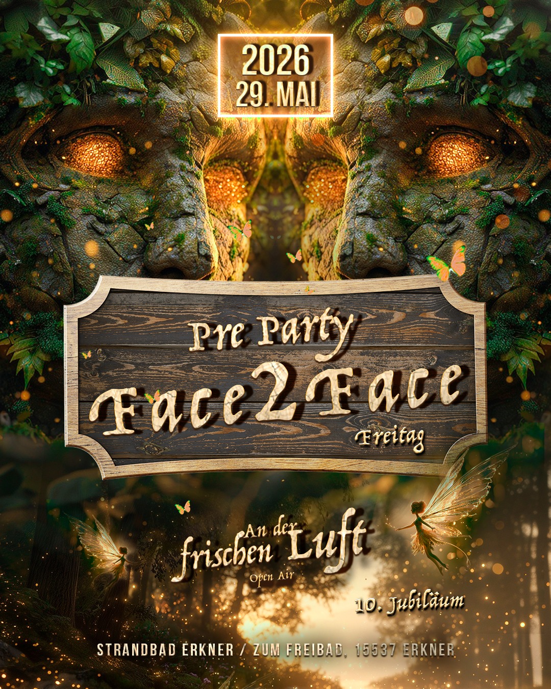 An der frischen Luft F2F Pre-Party