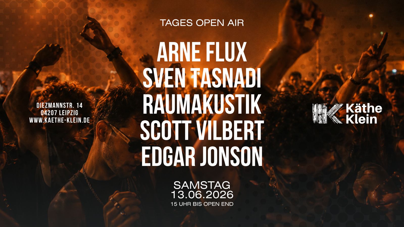 Käthe's DAY OA - So. 13.06.2026 - RAUMAKUSTIK I SVEN TASNADI I SCOT VILBERT i inni