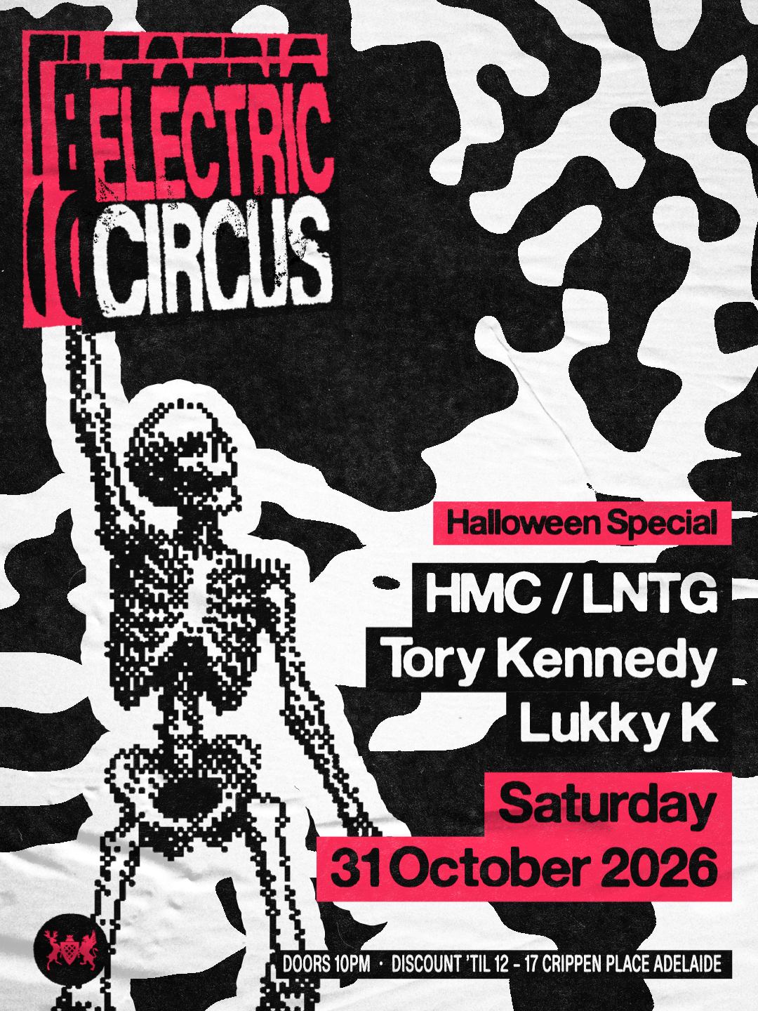 Electric Circus Halloween Special with HMC/LNTG + Tory Kennedy + Lukky K