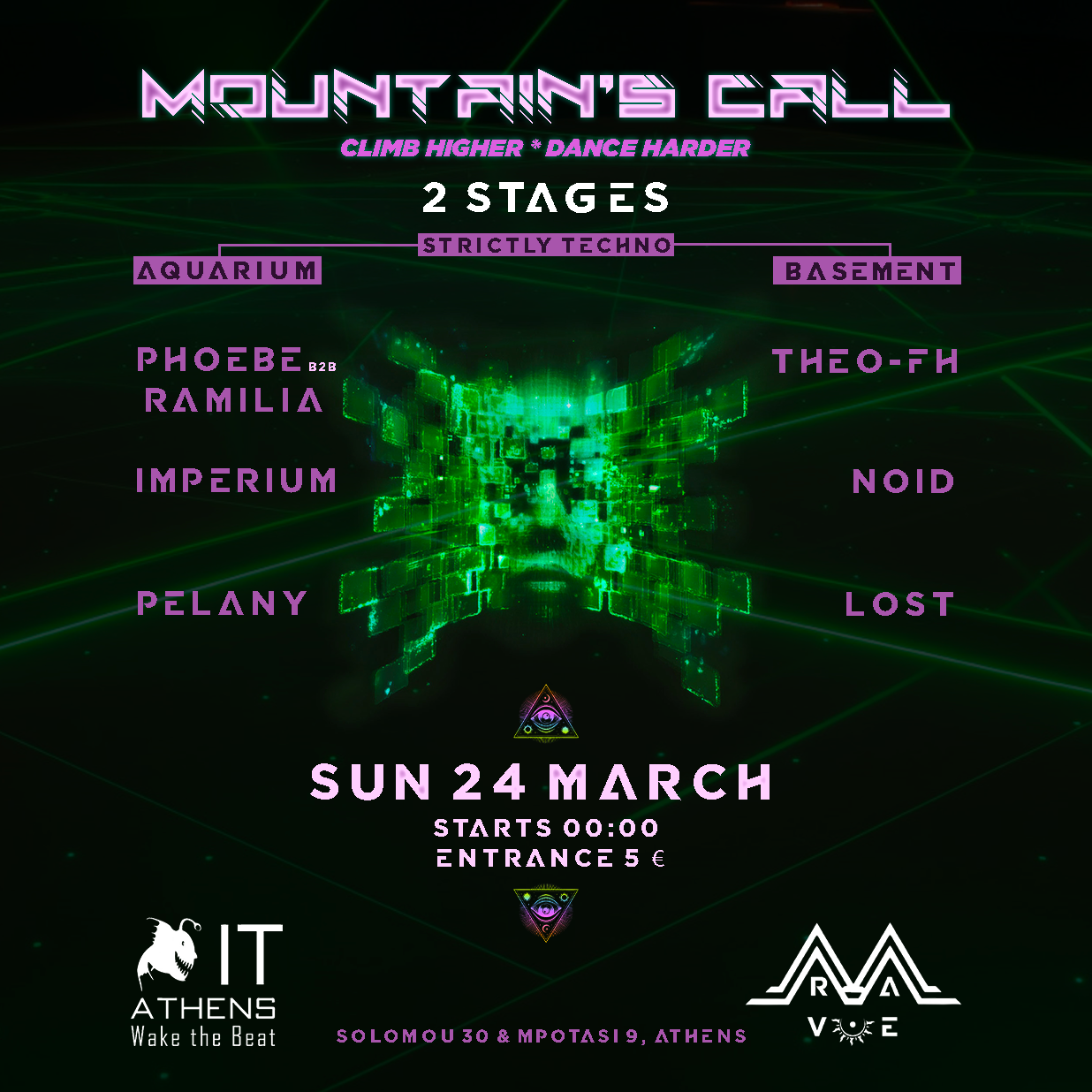 Mountain's Call - Strictly Techno Grooves - 2 Stages