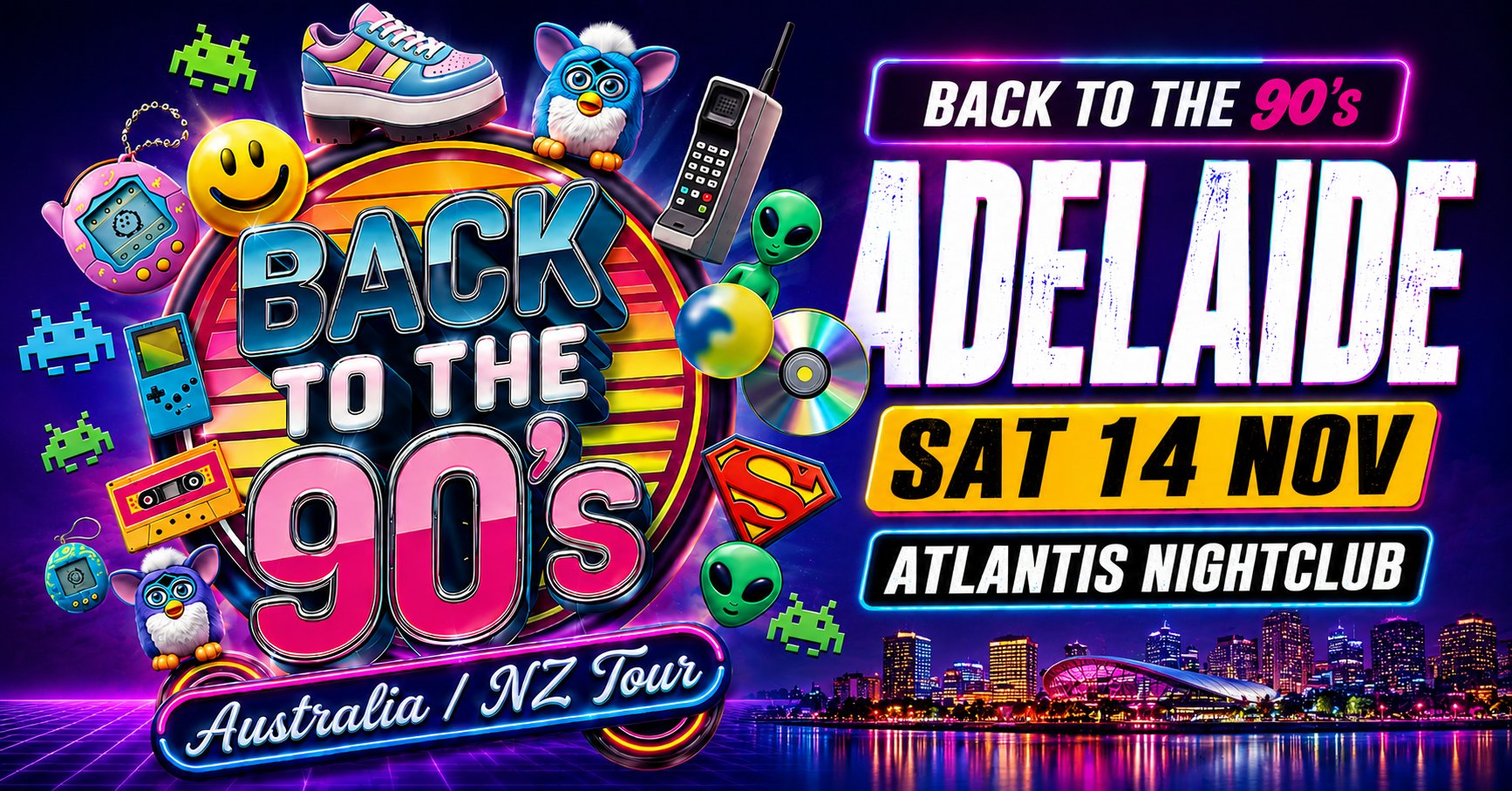 Back to the 90's - Adelaide (Launch Party)