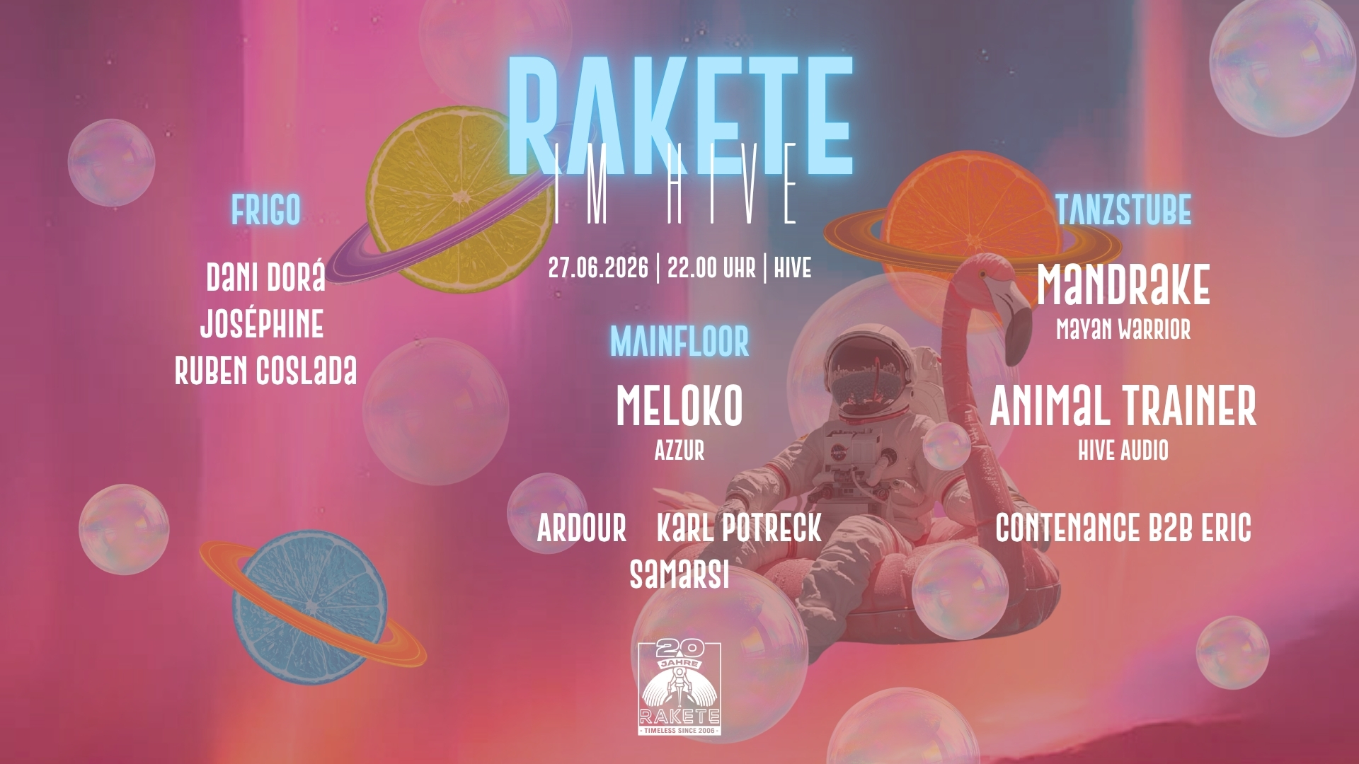 Rakete im Juni