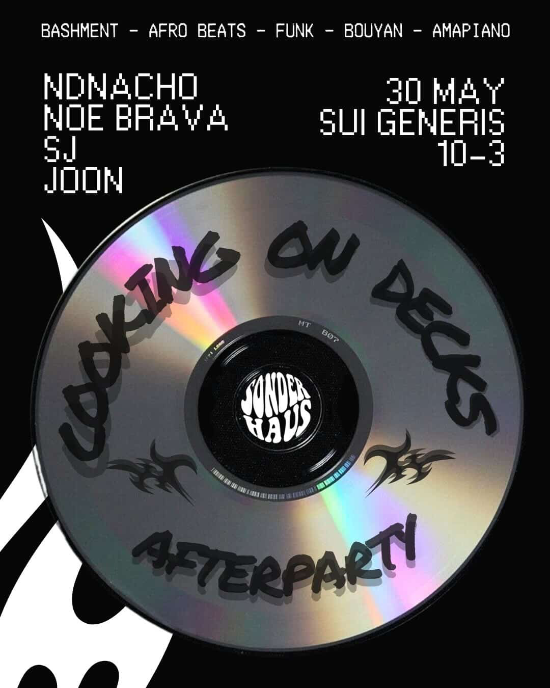 COOKING ON DECKS AFTER PARTY