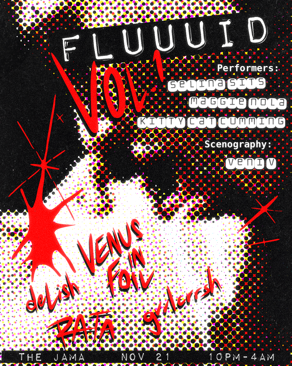 Fluuuid Vol. 1 flyer