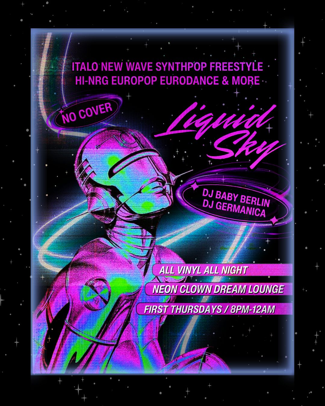 Liquid Sky - Italo New Wave Synth Hinrg Eurodance & More
