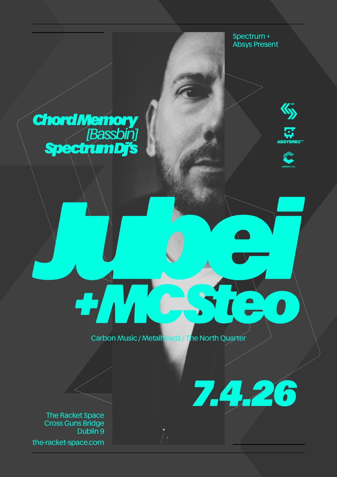 Spectrum & Absys Rec present: Jubei + Special Guest