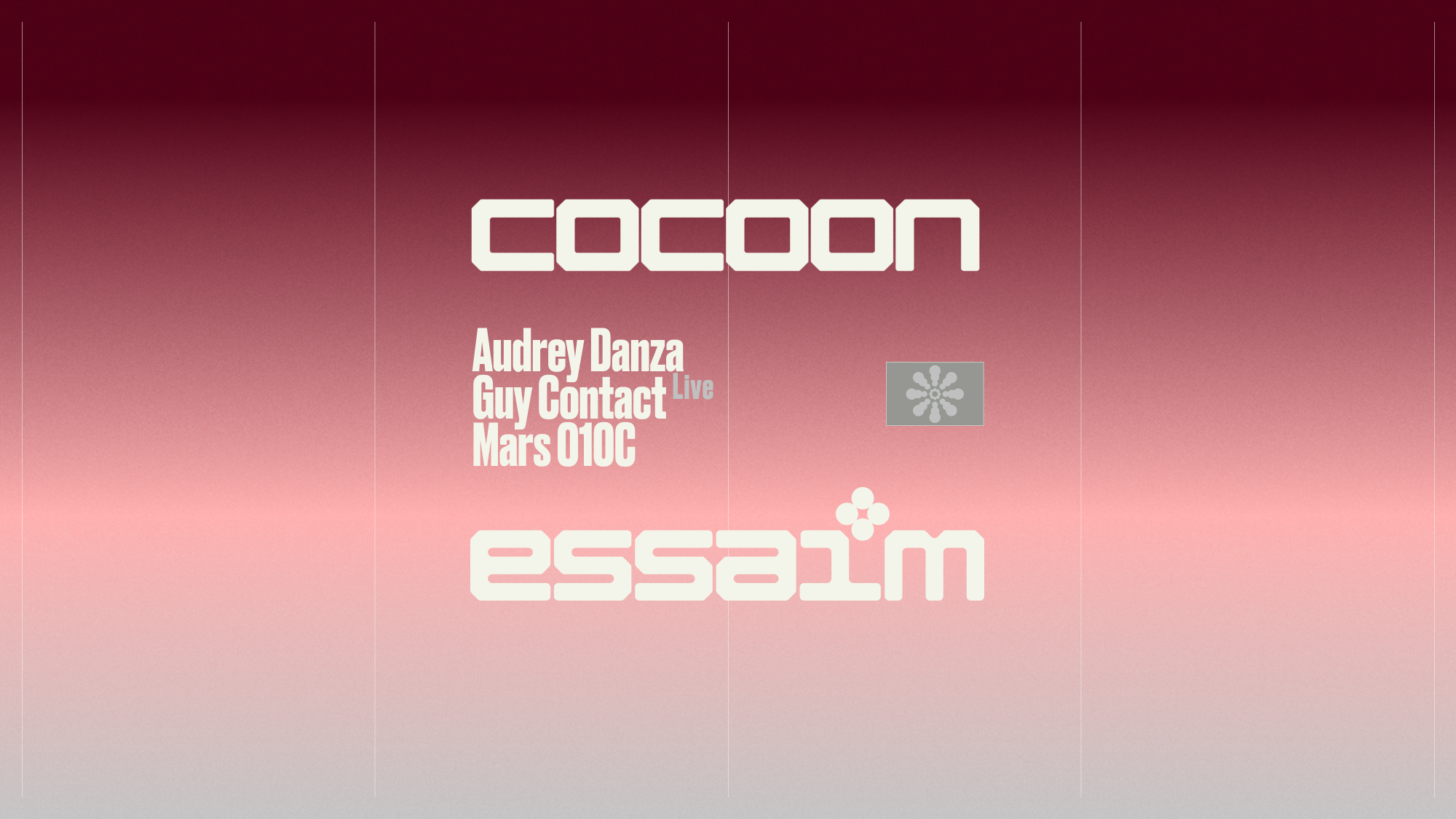 cocoon - Audrey Danza, Guy Contact Live, Mars O10C