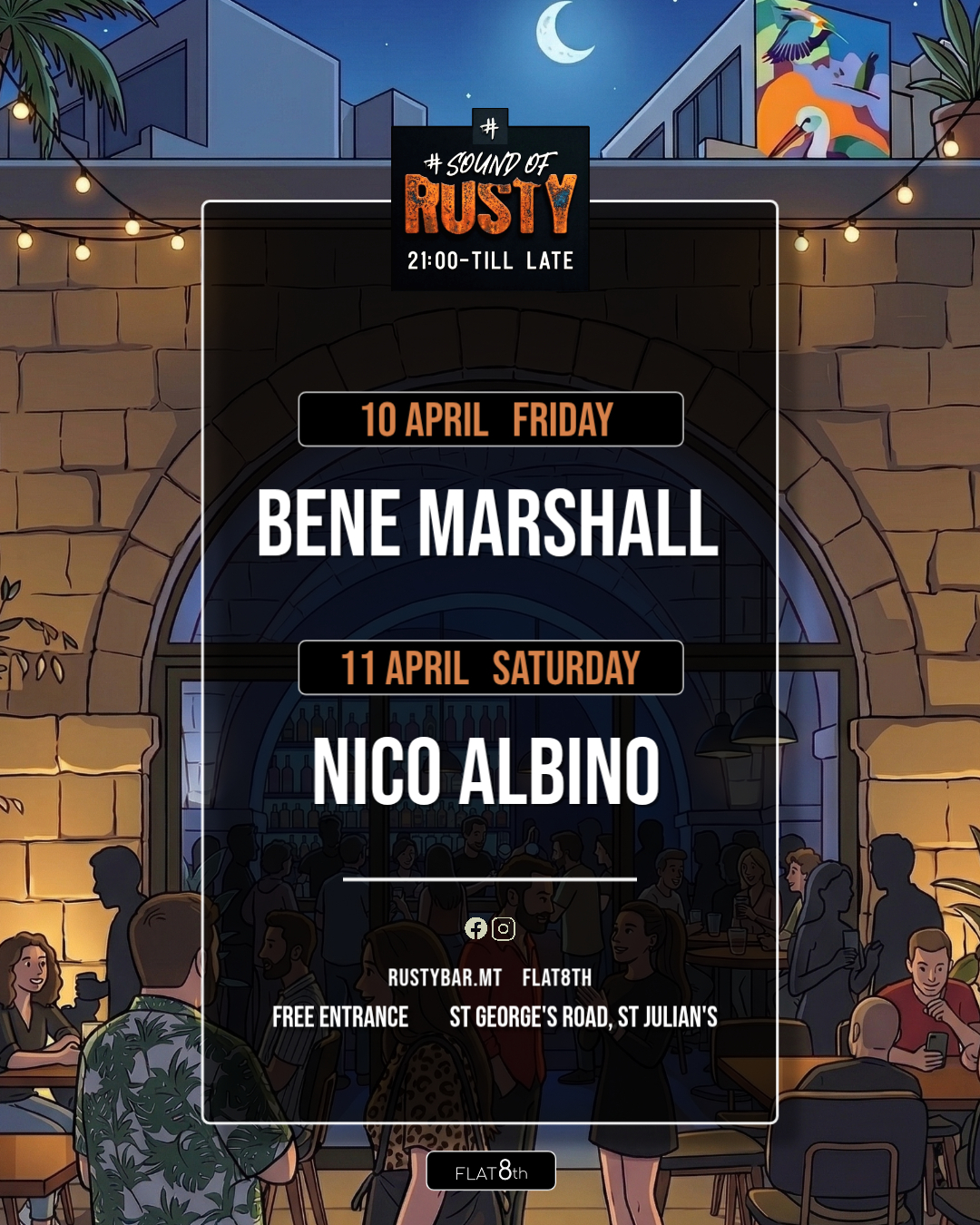 Rusty Bar: Pre-Drink event in Rusty Bar, Malta, Malta