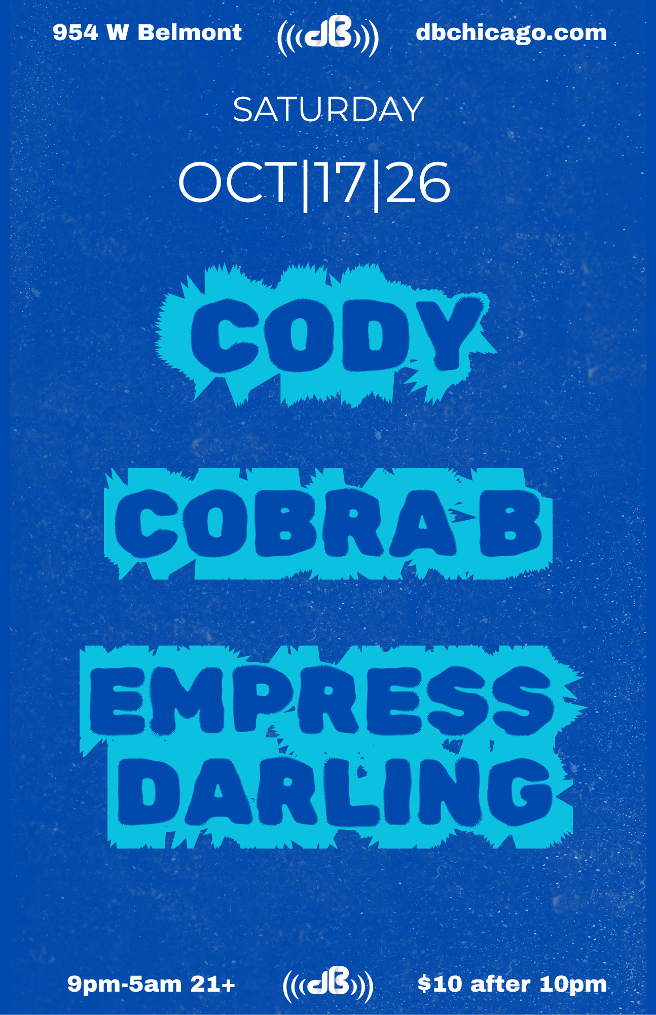 Cody, COBRA B & Empress Darling at dB