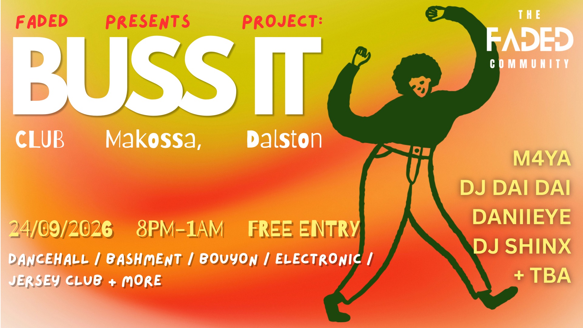FADED PRESENTS PROJECT: BUSS IT by PROJECTBOUNCECO