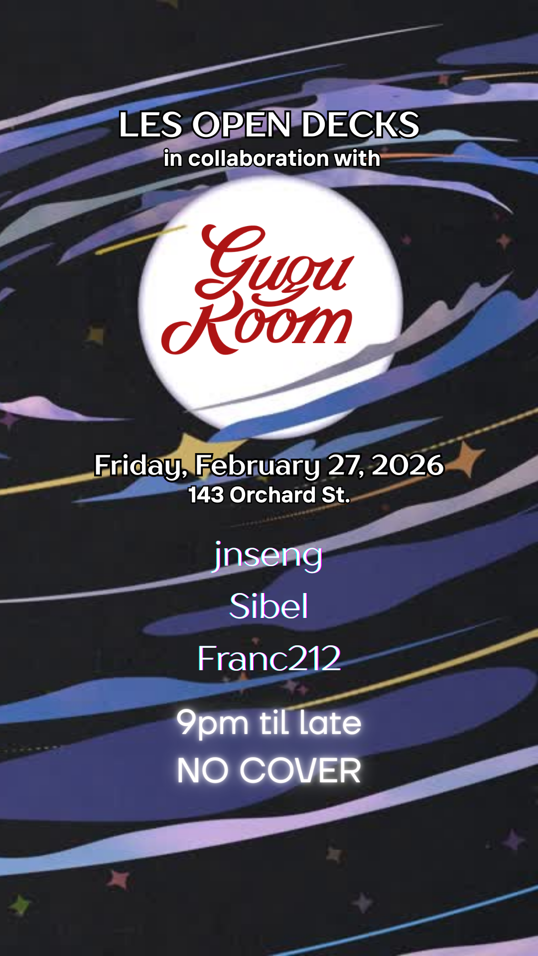 LES Open Decks: Gugu Room