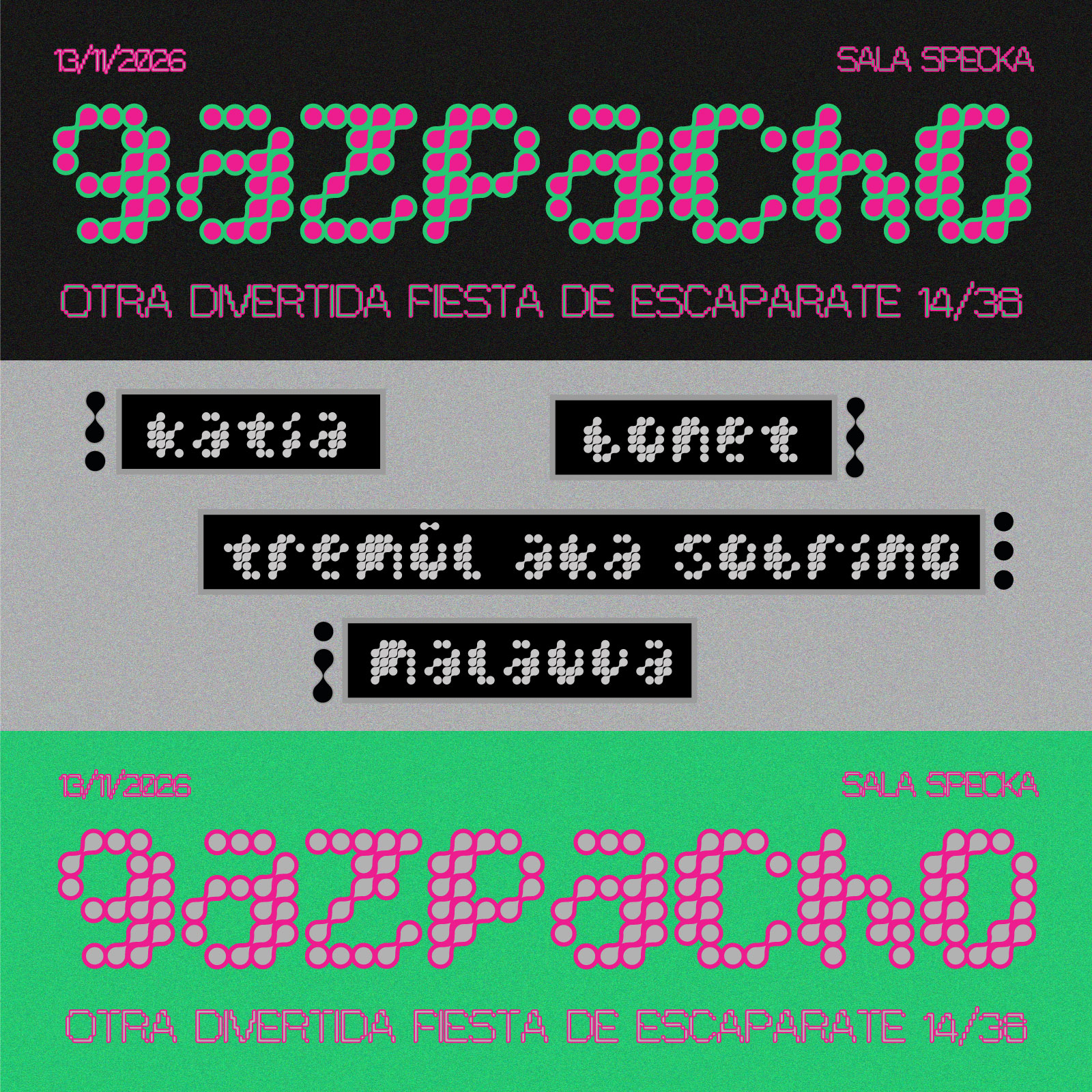 Imagem da fonte — Escaparate 14/38 pres. I Gazpacho #07