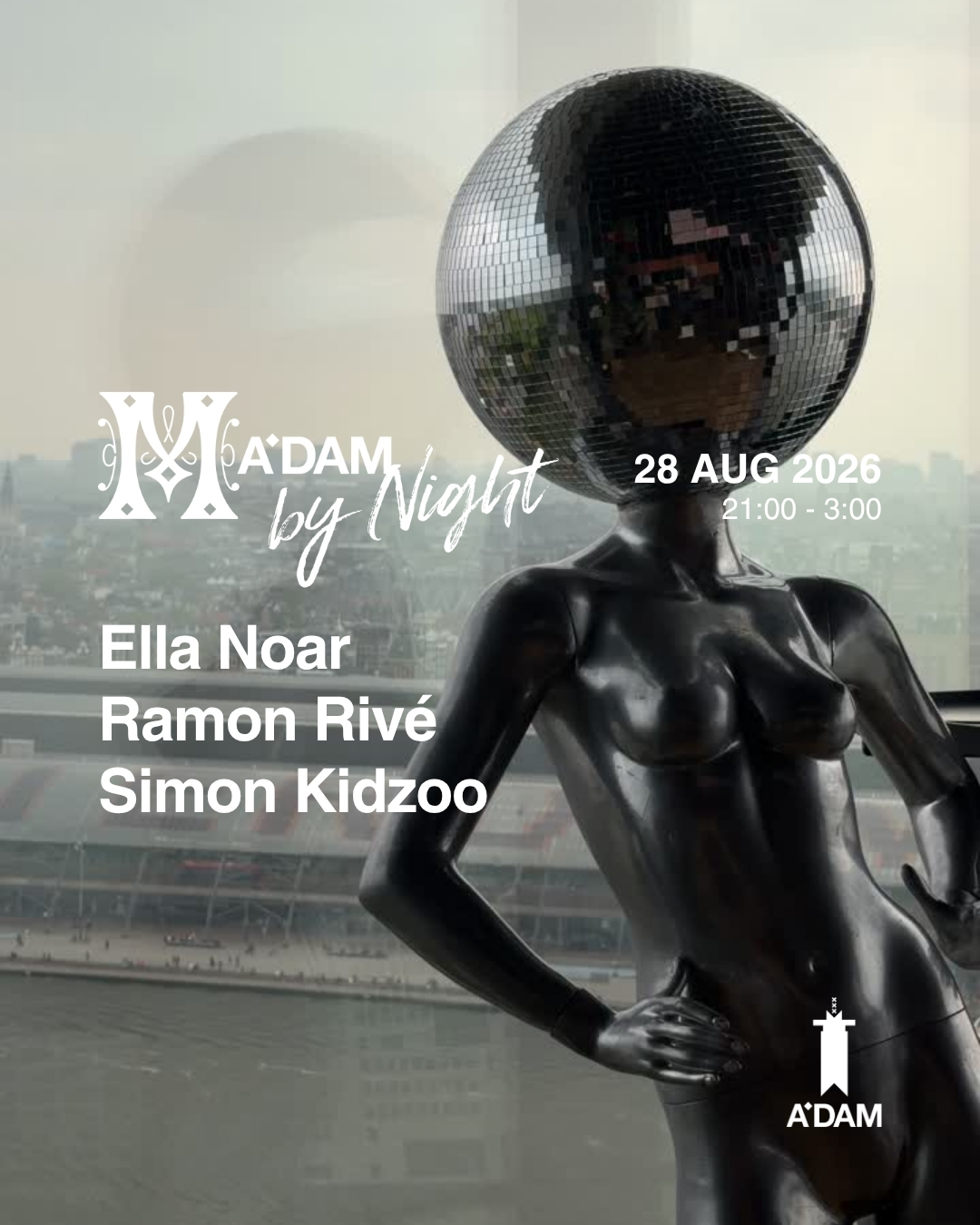 Madam by Night invites: Simon Kidzoo, Ramon Rivé, Ella Noar
