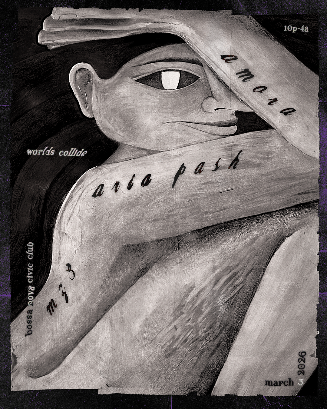 Worlds Collide with Mz3, amora, Aria Pash