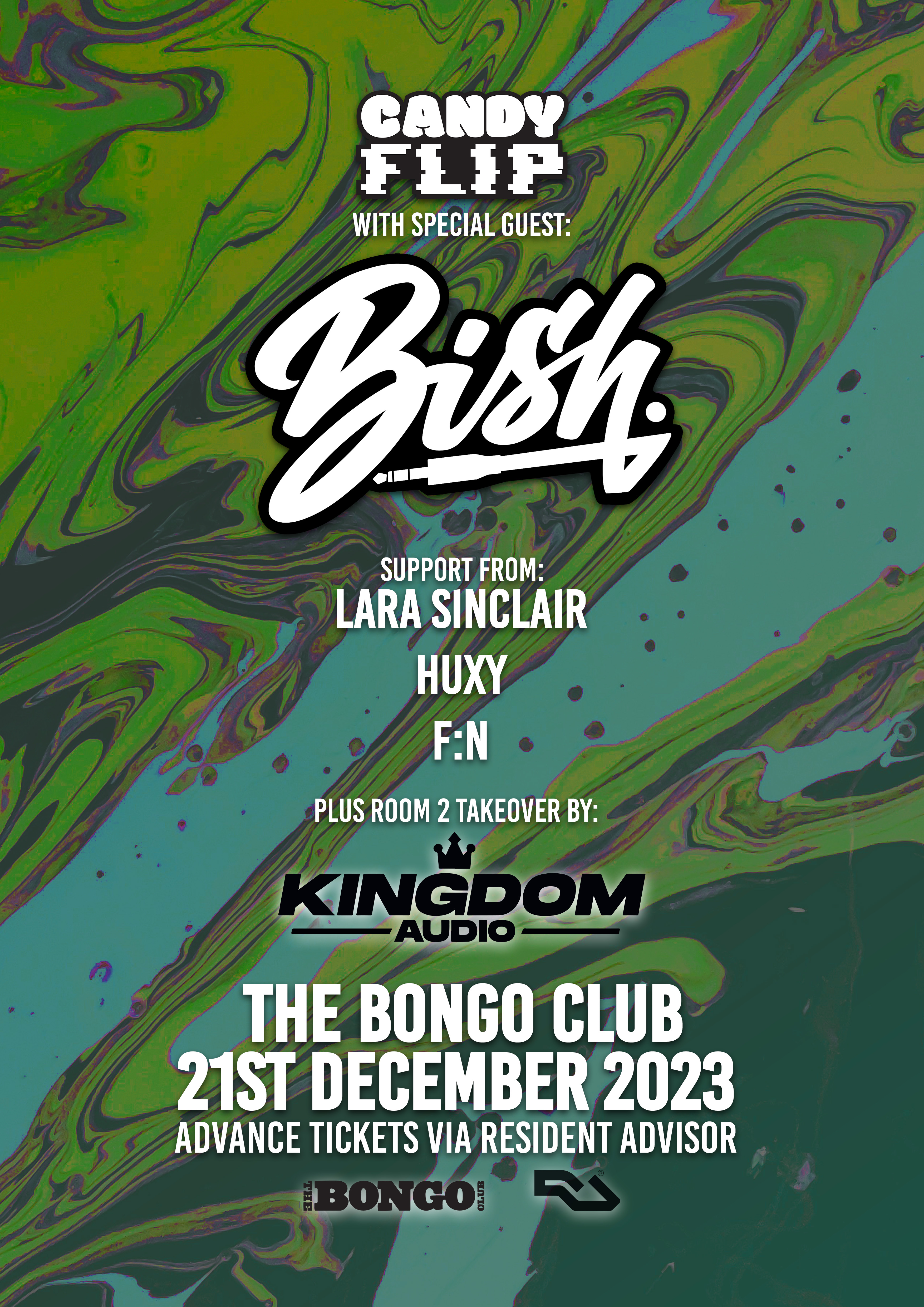 CandyFlip presents: Bish (Born on Road) at The Bongo Club, Edinburgh