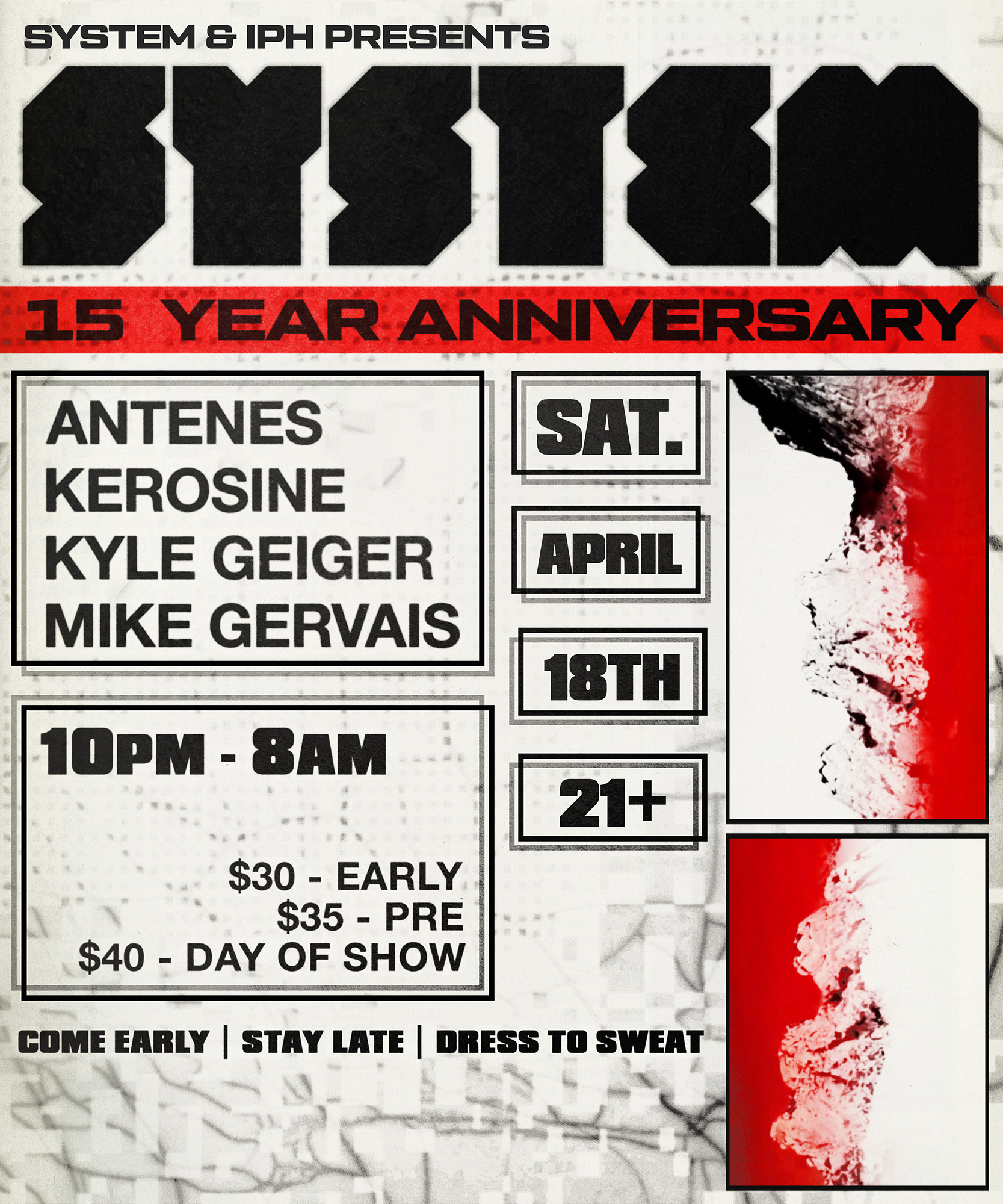 SYSTEM 15 YEAR ANNIVERSARY