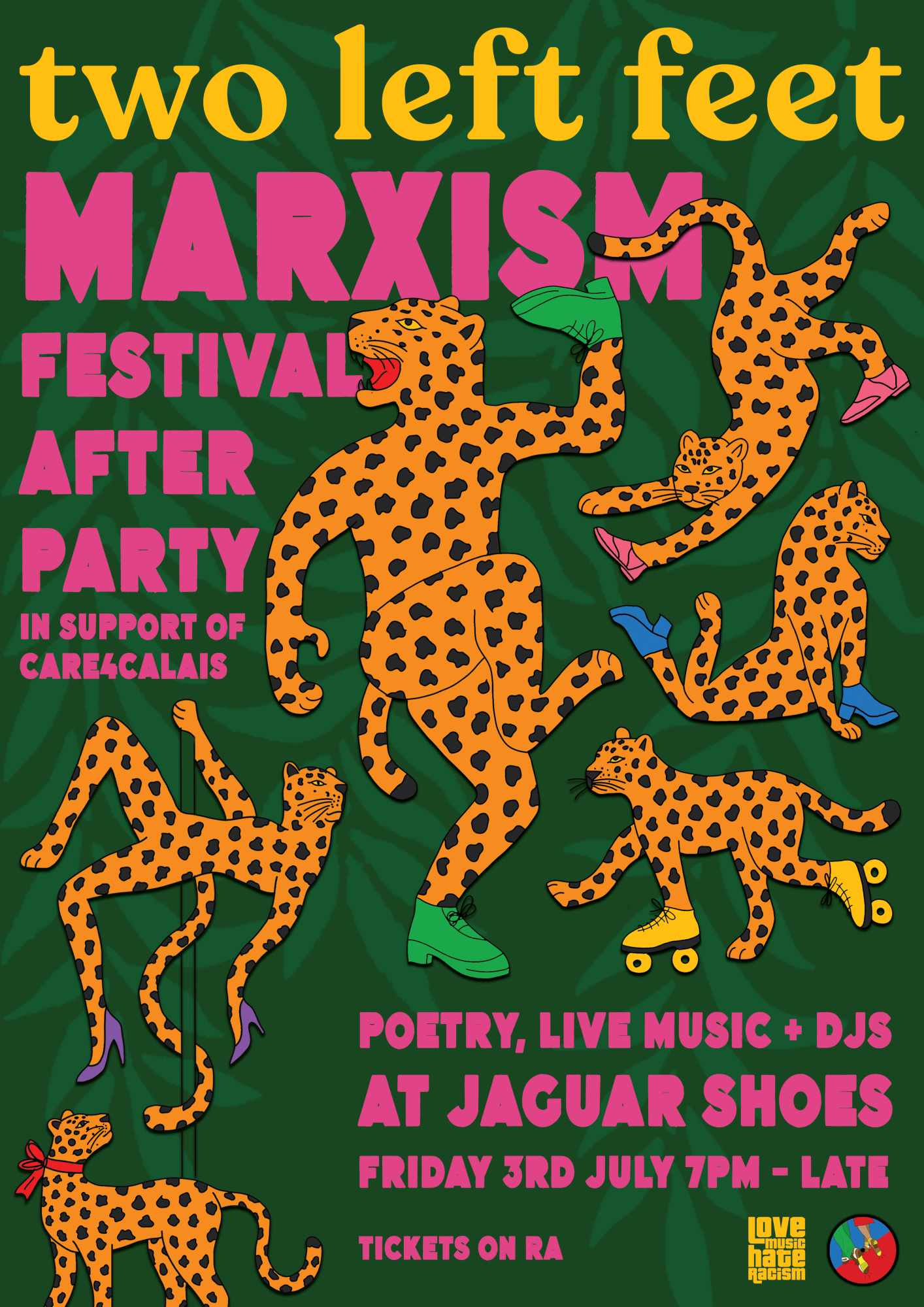 two left feet Marxism Festival afterparty
