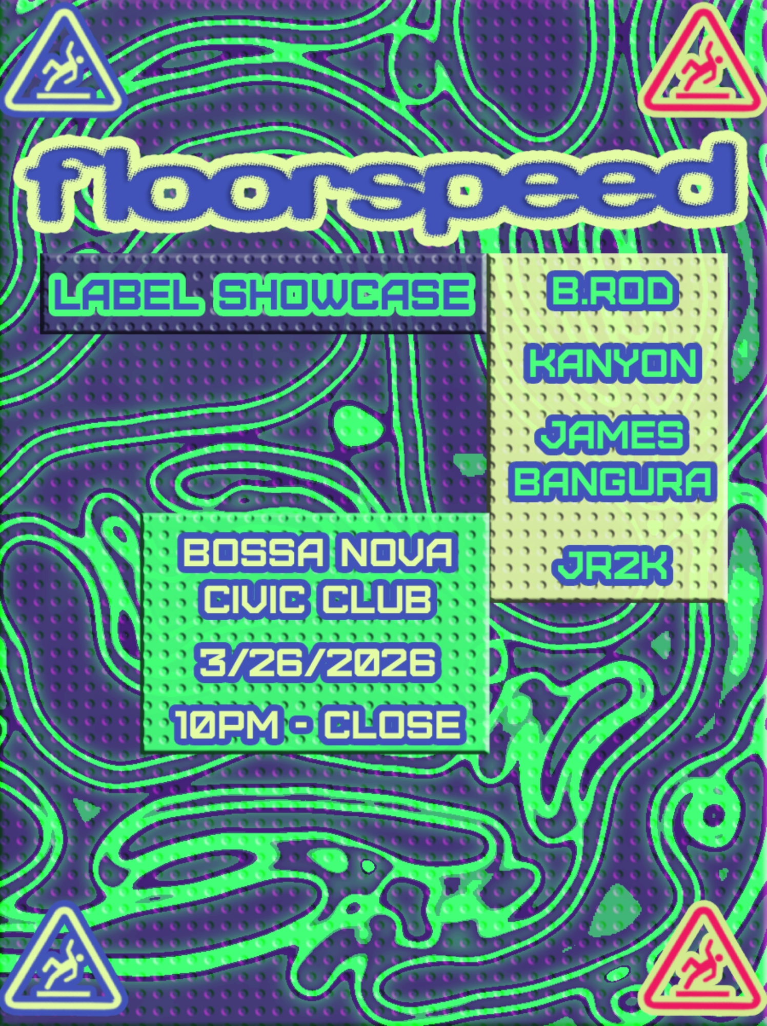Floorspeed Label Showcase: B.Rod, Kanyon, James Bangura, JR2k
