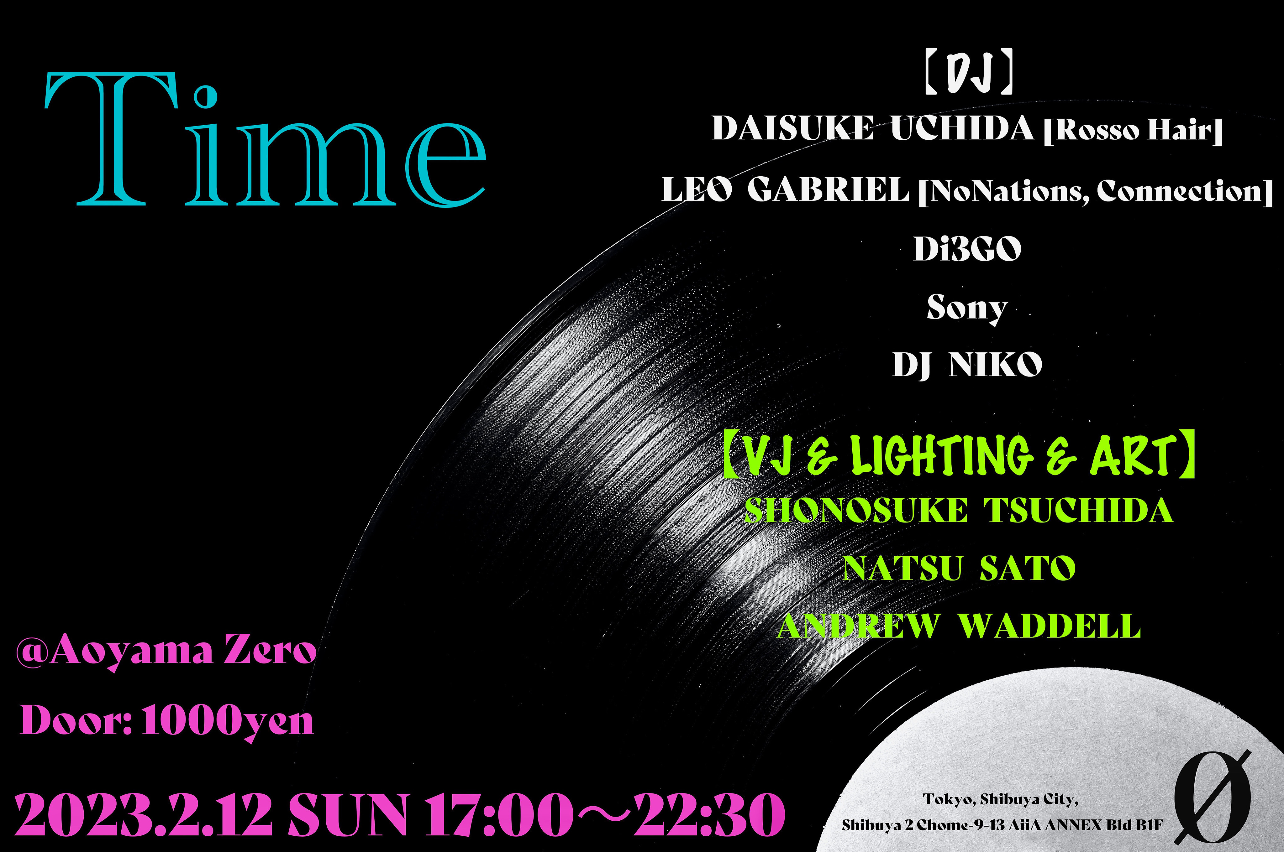 Time at 0 Aoyama Zero, Tokyo