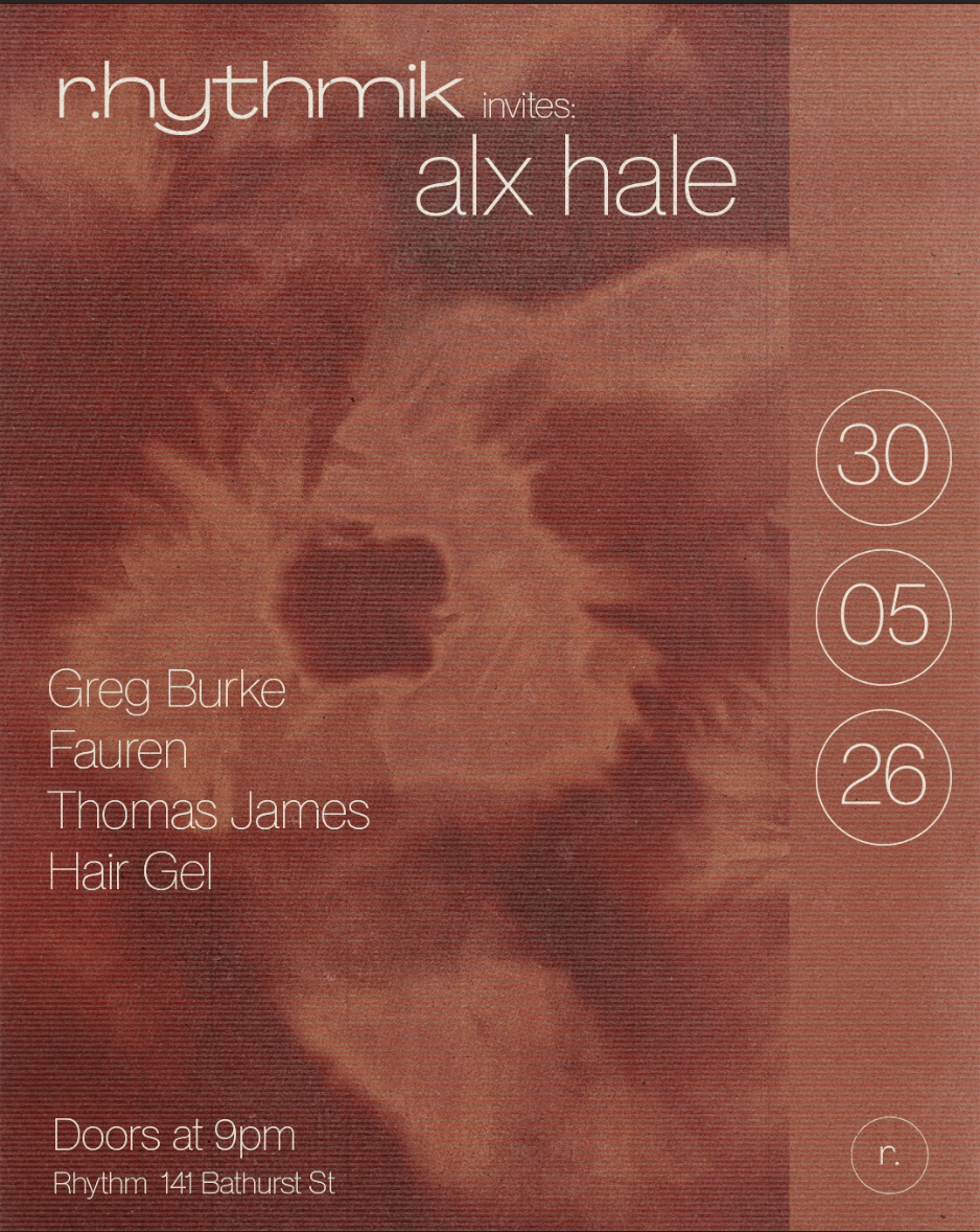 r.hythmik invites: Alx Hale
