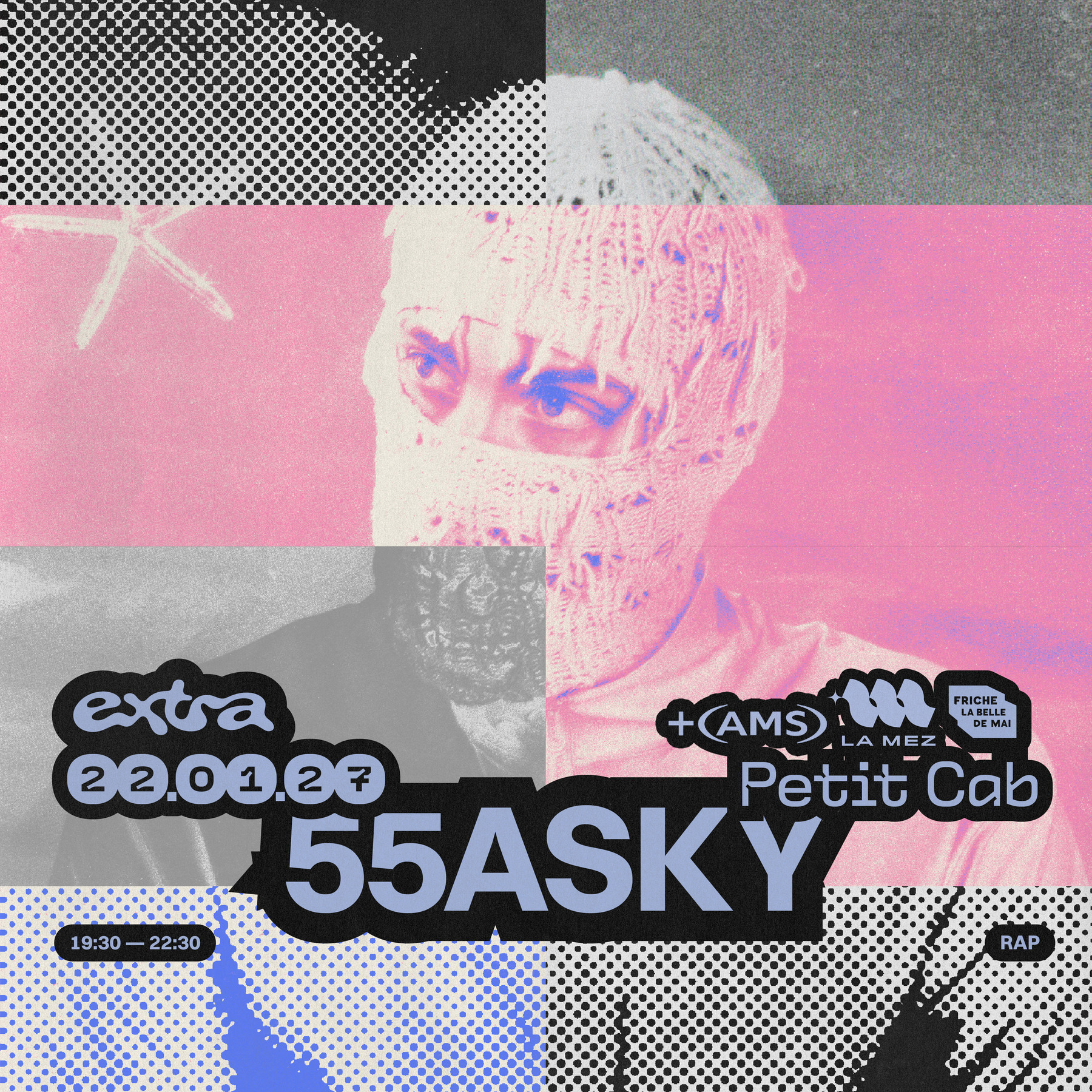 55asky + 1ère partie @ Petit Cab