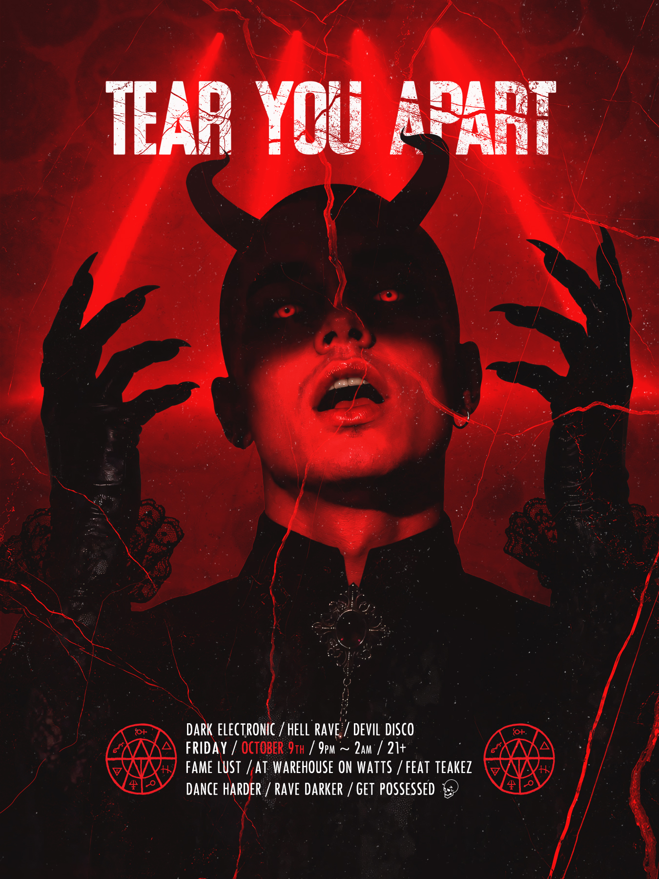 TEAR YOU APART [dark electronic / hell rave / devil disco]