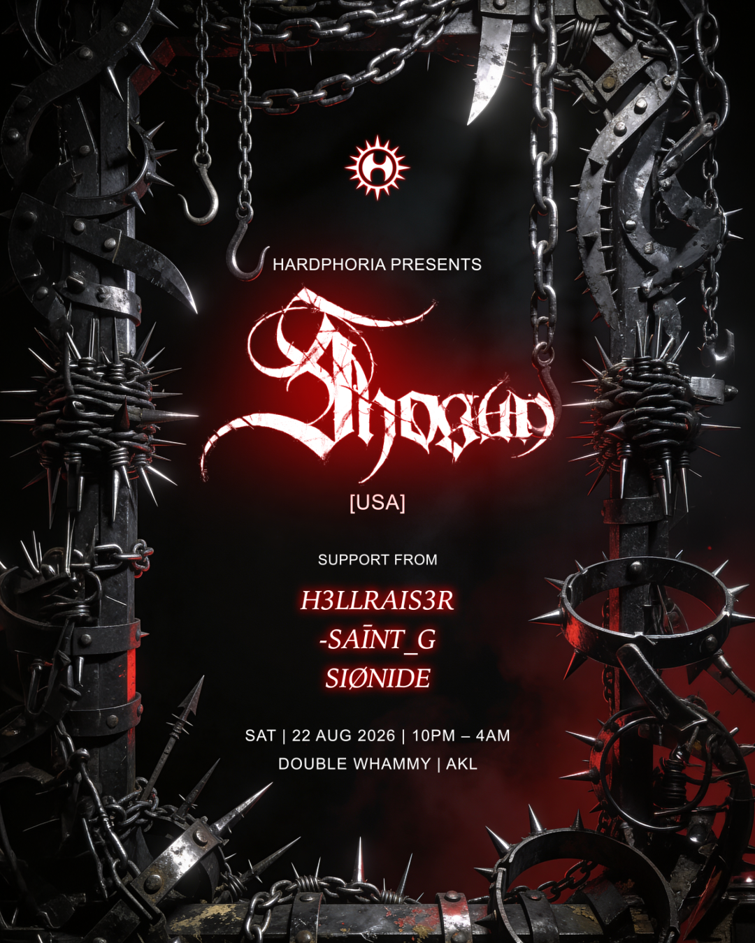 Hardphoria: SHOGUN [USA] NZ TOUR - Auckland
