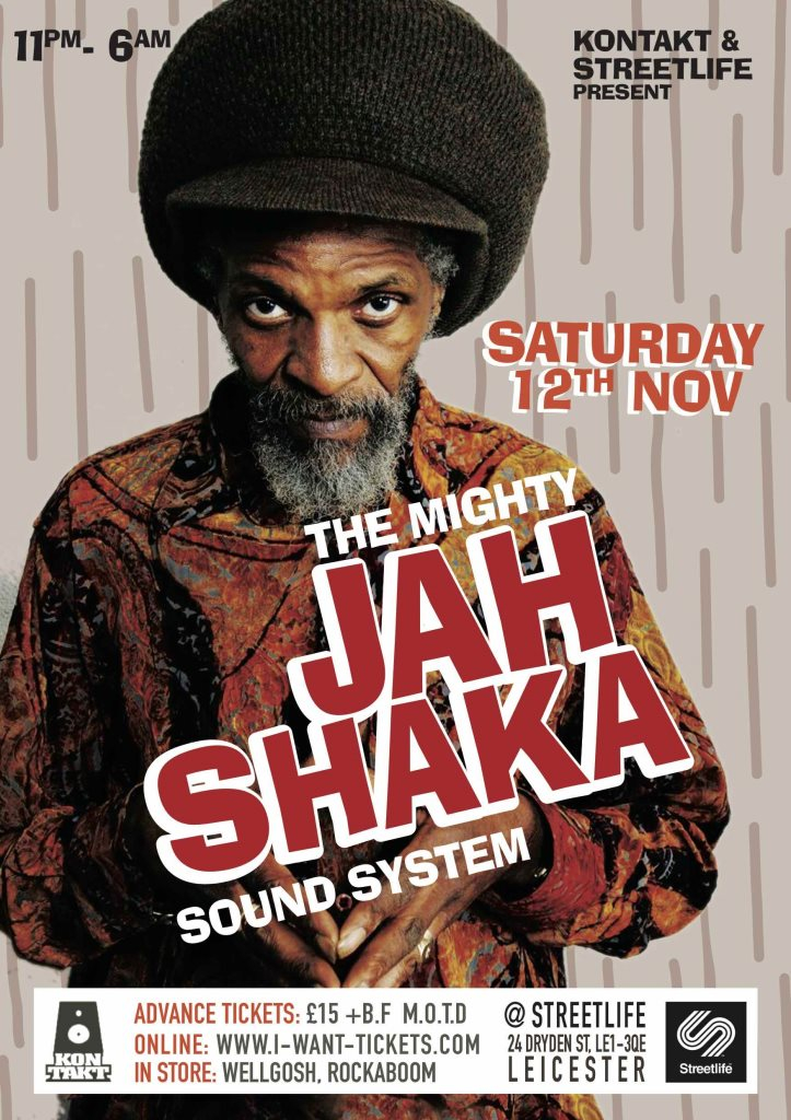 Jah Shaka at Streetlife, Midlands