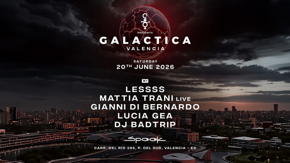 Galactica Valencia with LESSSS, Mattia Trani, Gianni Di Bernardo, Lucía Gea