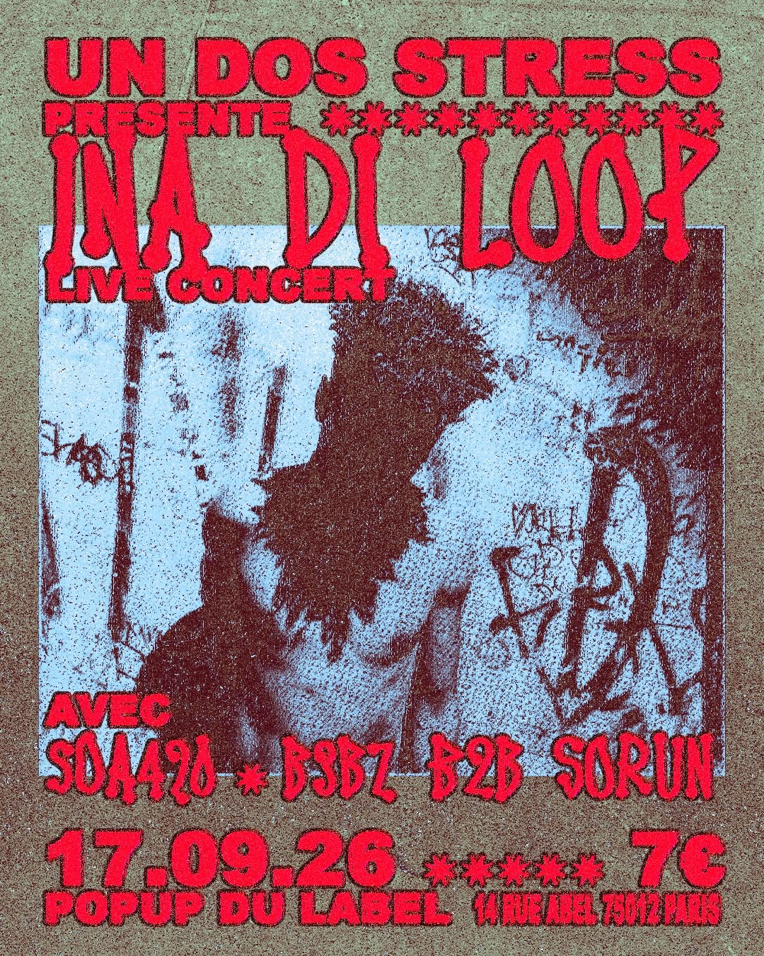 Affiche Ina Di Loop RELEASE PARTY