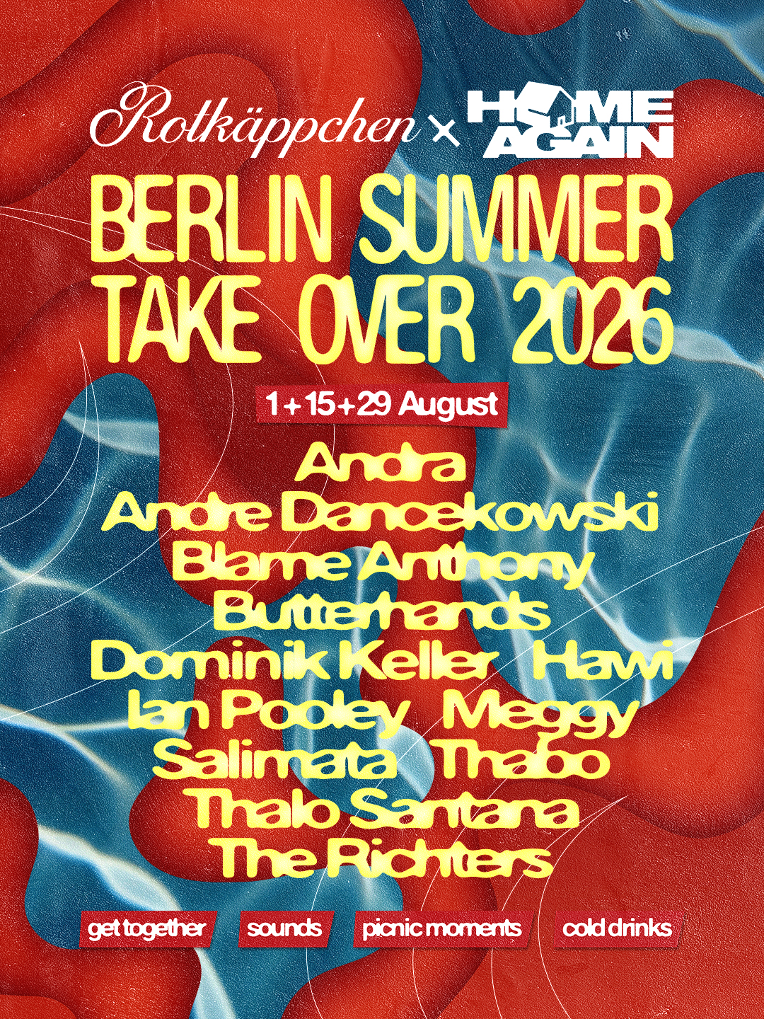 Home Again x Rotkäppchen Picnic at Secret Location