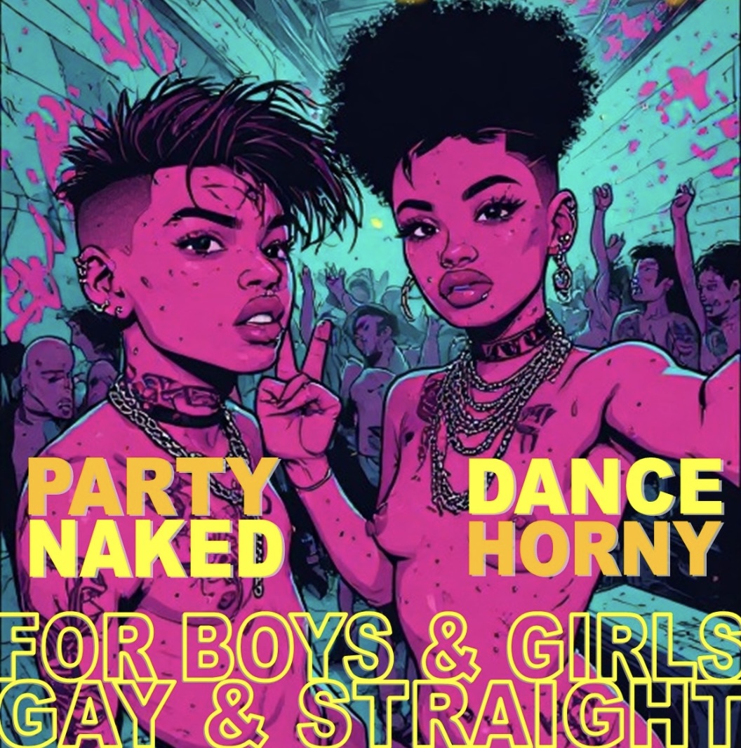 Starkers! (naked rave) at The Underground Nightclub, Islington