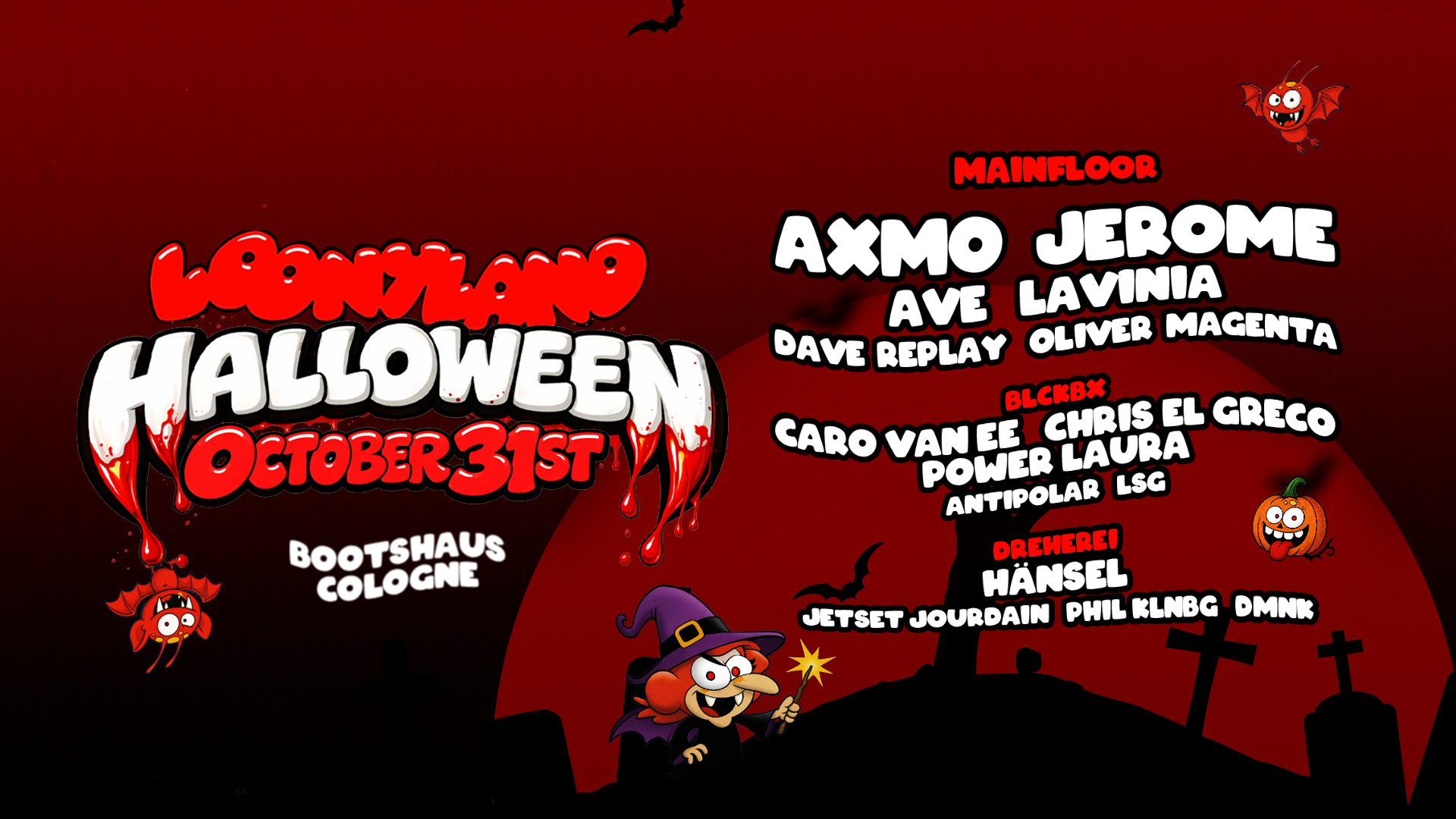 Bootshaus & Loonyland pres. Halloween 2026