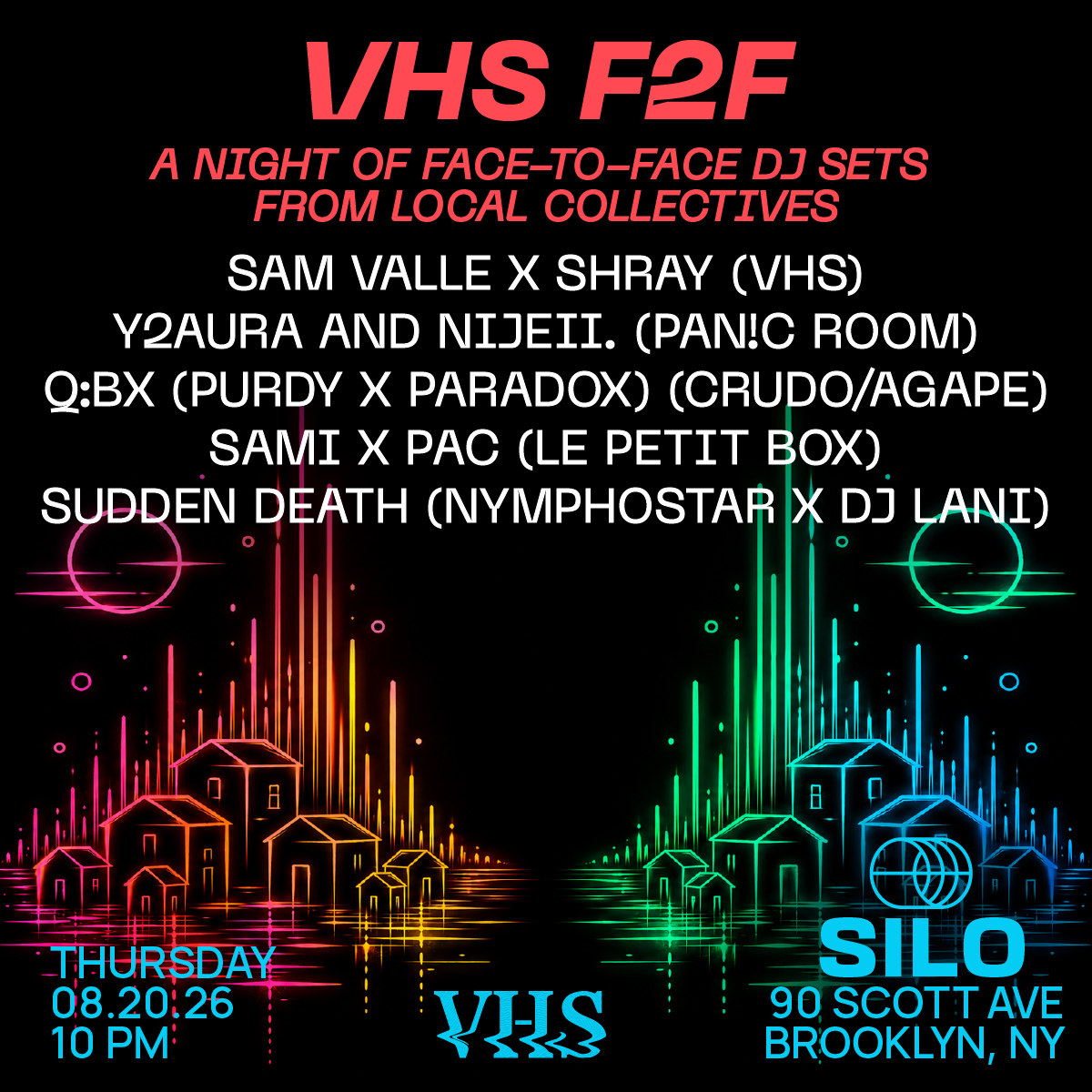 VHS F2F (Main Room Event, Free with RSVP) - SILO
