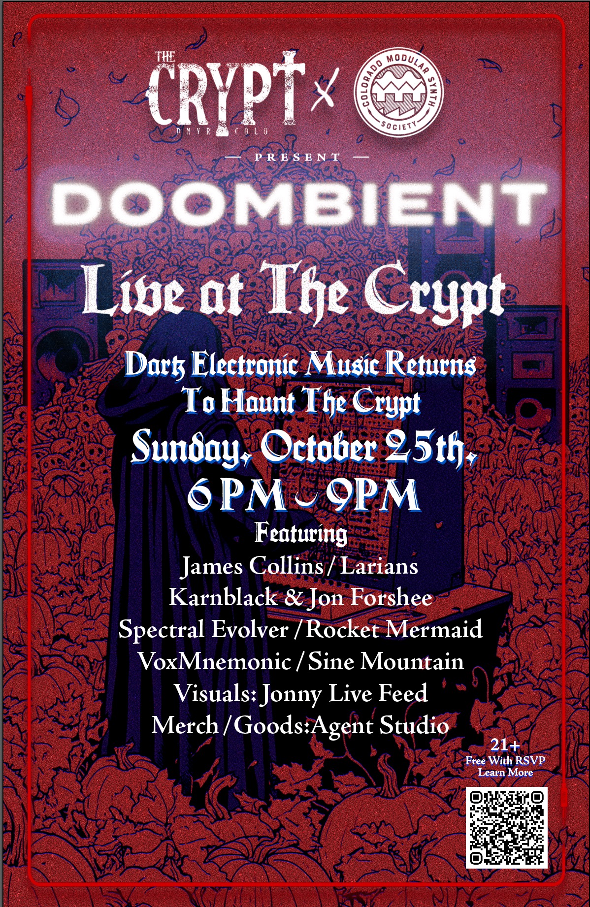 Doombient Live at The Crypt