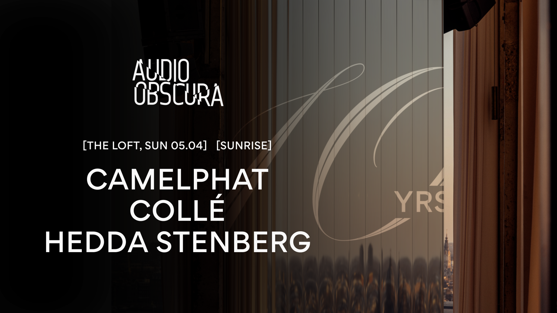 Audio Obscura at The Loft with CamelPhat