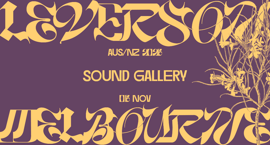 Leverson x SOUND GALLERY (aus/nz tour 2026)
